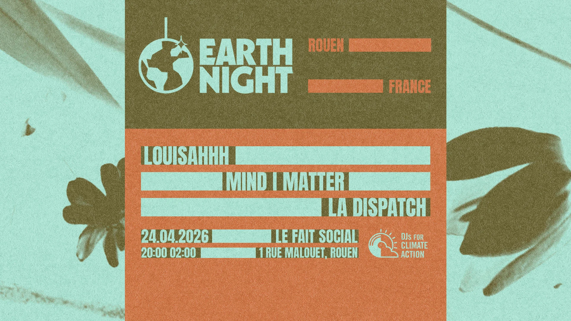 Club Bouillant X Earth Night - Louisahhh · Mind I Matter Cover