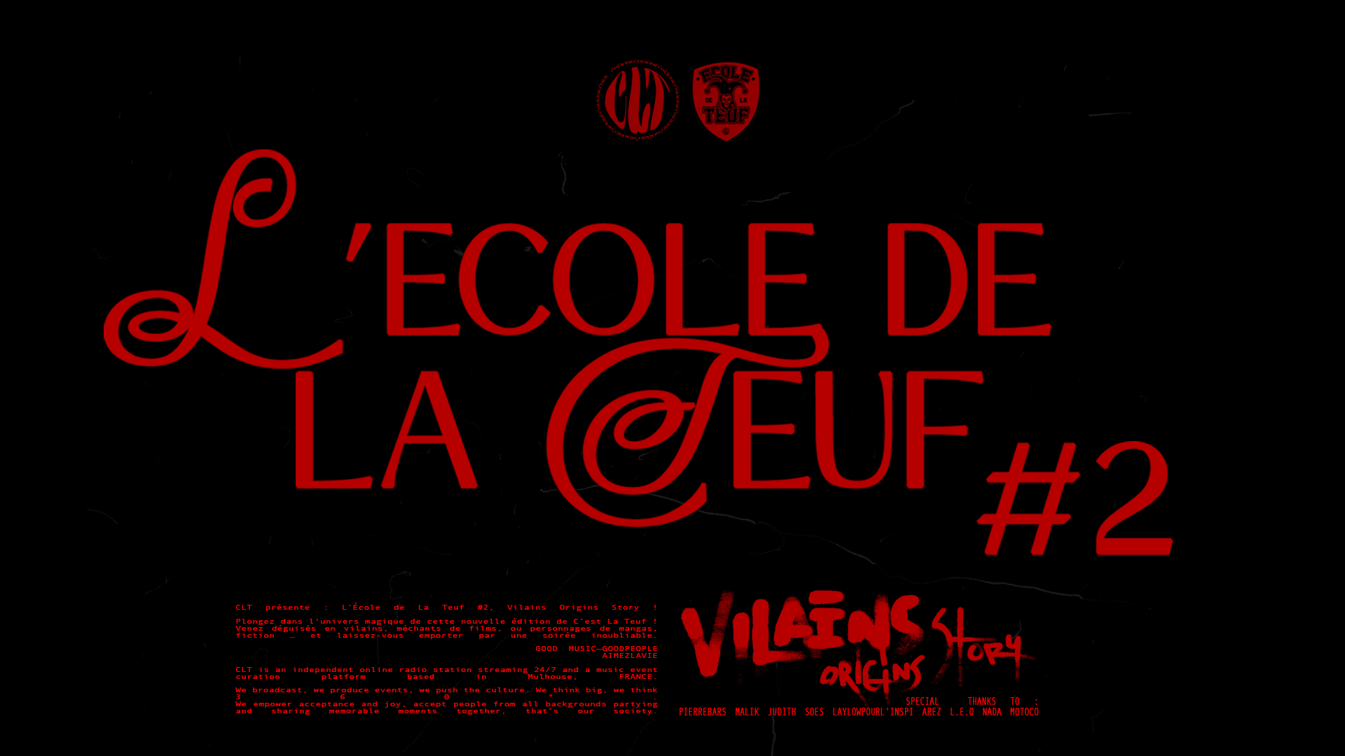 L'école De La Teuf #2 - La Soirée Des Vilains ! Cover