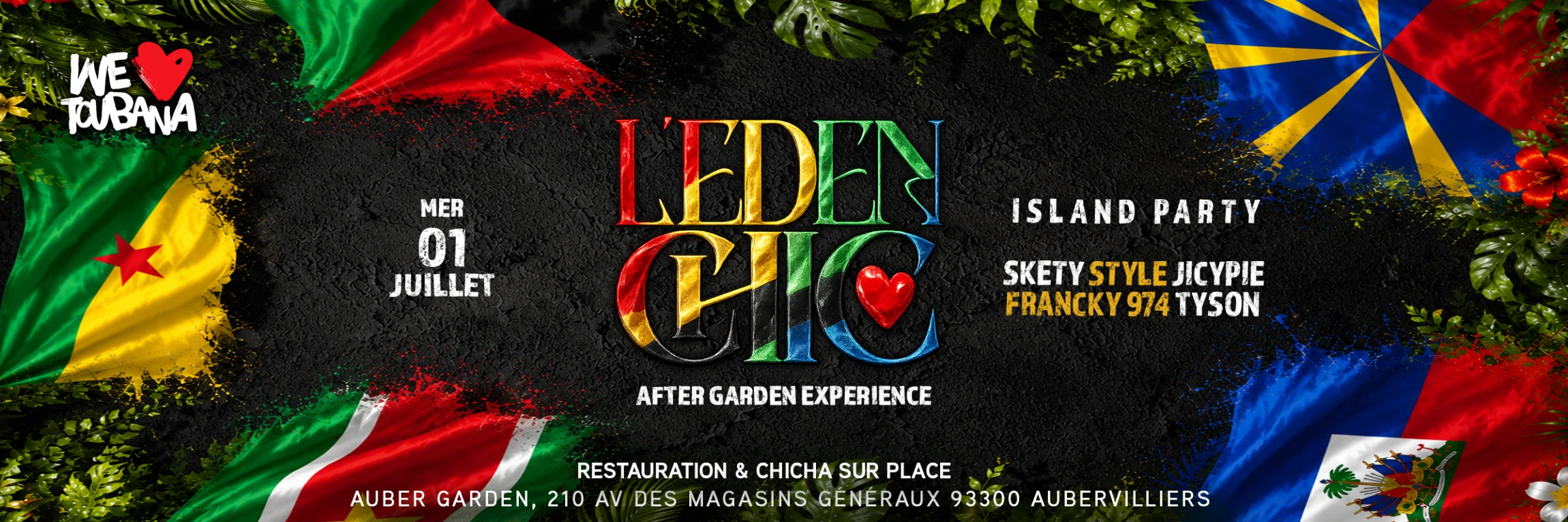 Eden Chic Island Party Cover