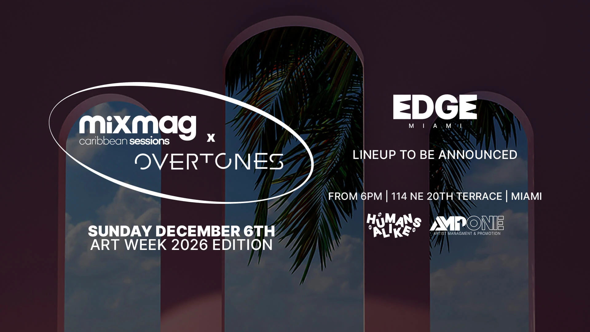 Mixmag Caribbean Sessions X Overtones Cover