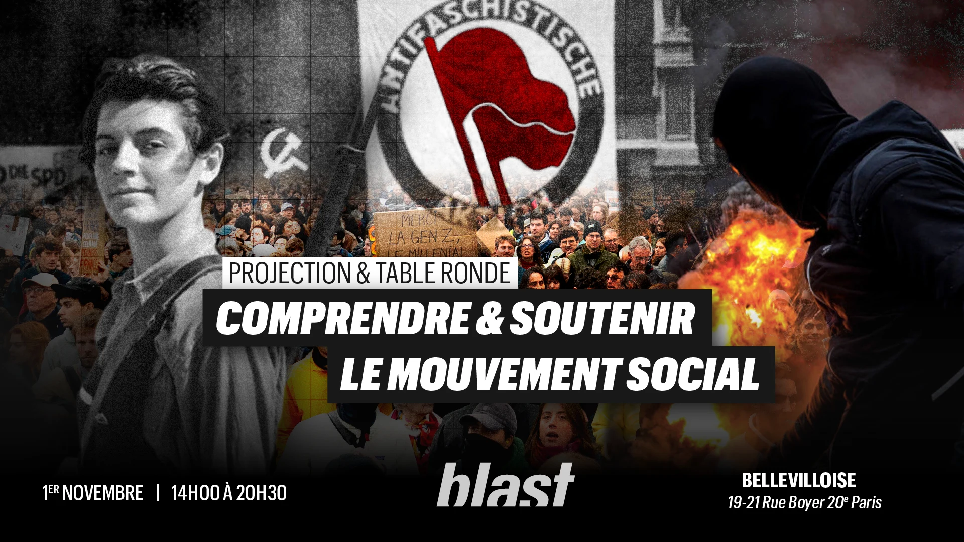 Blast : Projection Et Débat | 01.11.26 Cover