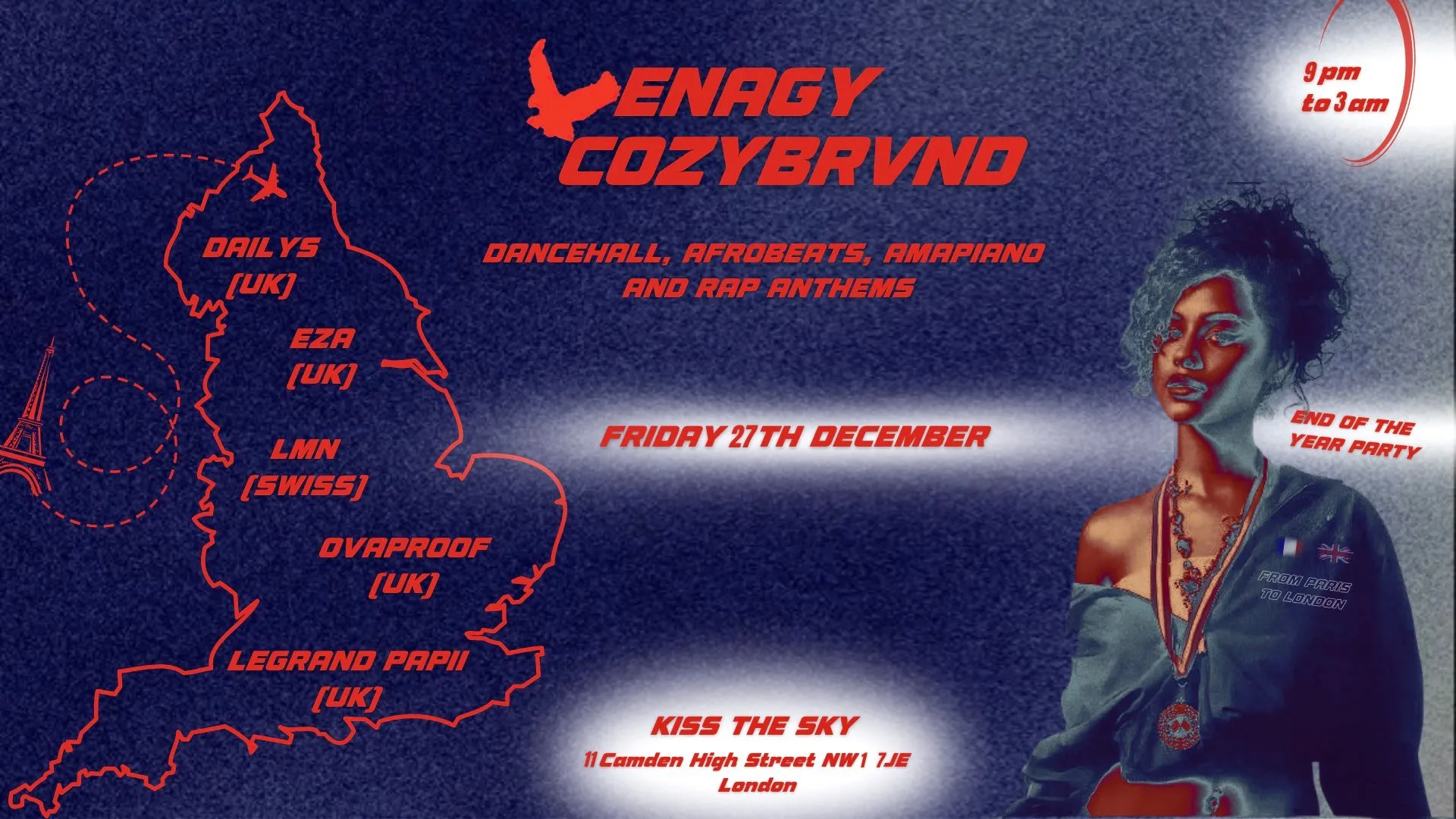 Enagy X Cozybrvnd - End Of The Year Party Cover