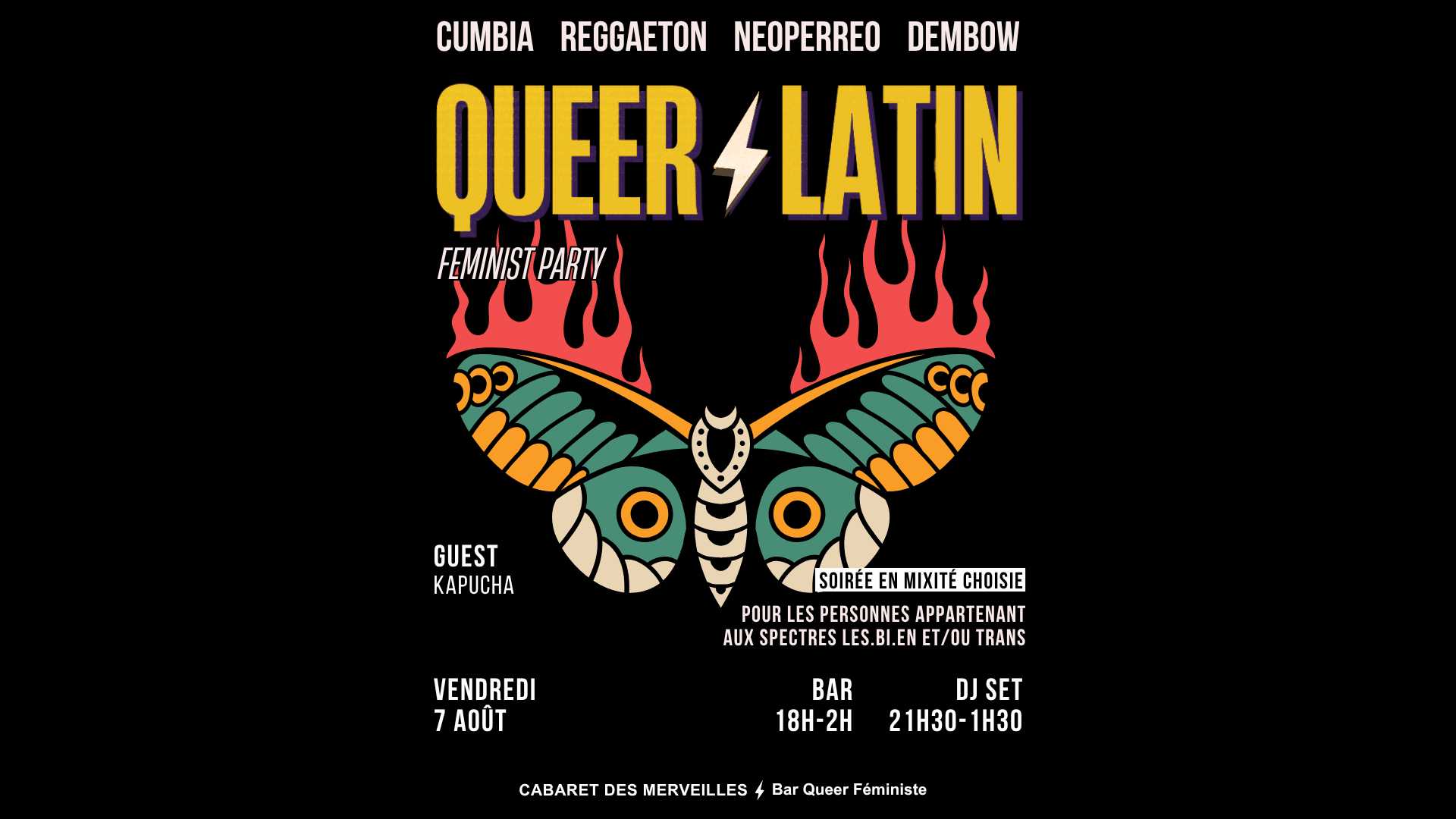 Queer Latin Feminist Party 07.08 Cover