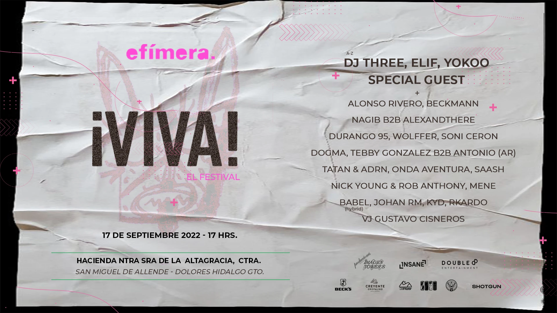 ¡Viva! X Efímera Cover