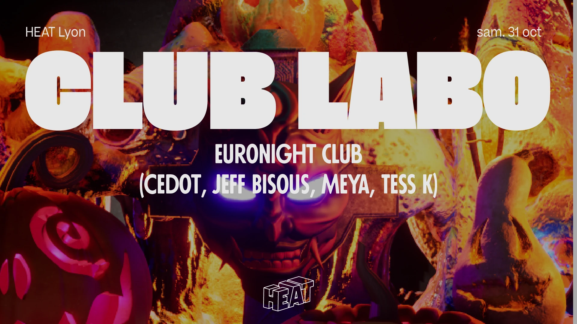 Euronight Club : Cedot, Jeff Bisous, Meya, Tess K Cover
