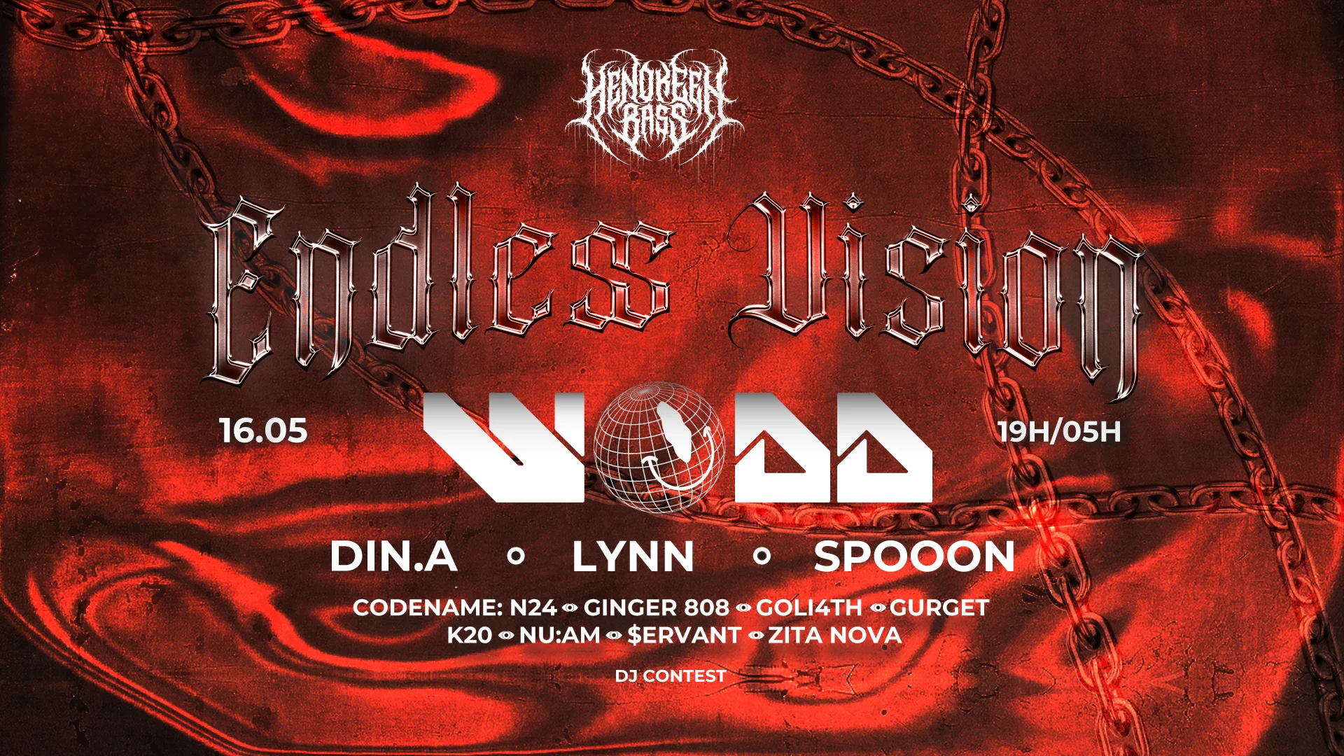 Endless Vision W/ Wodd - Din.A - Lynn - Spooon & More Cover