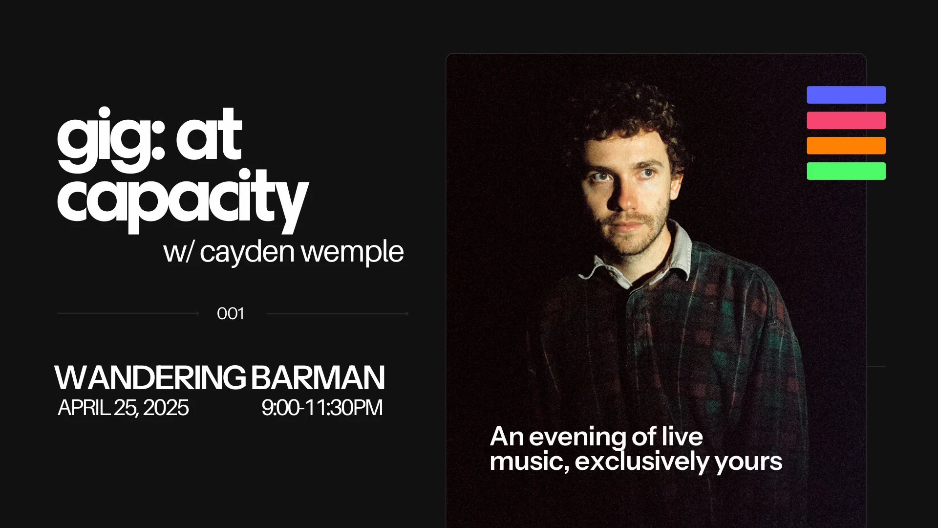Gig: At Capacity Cover