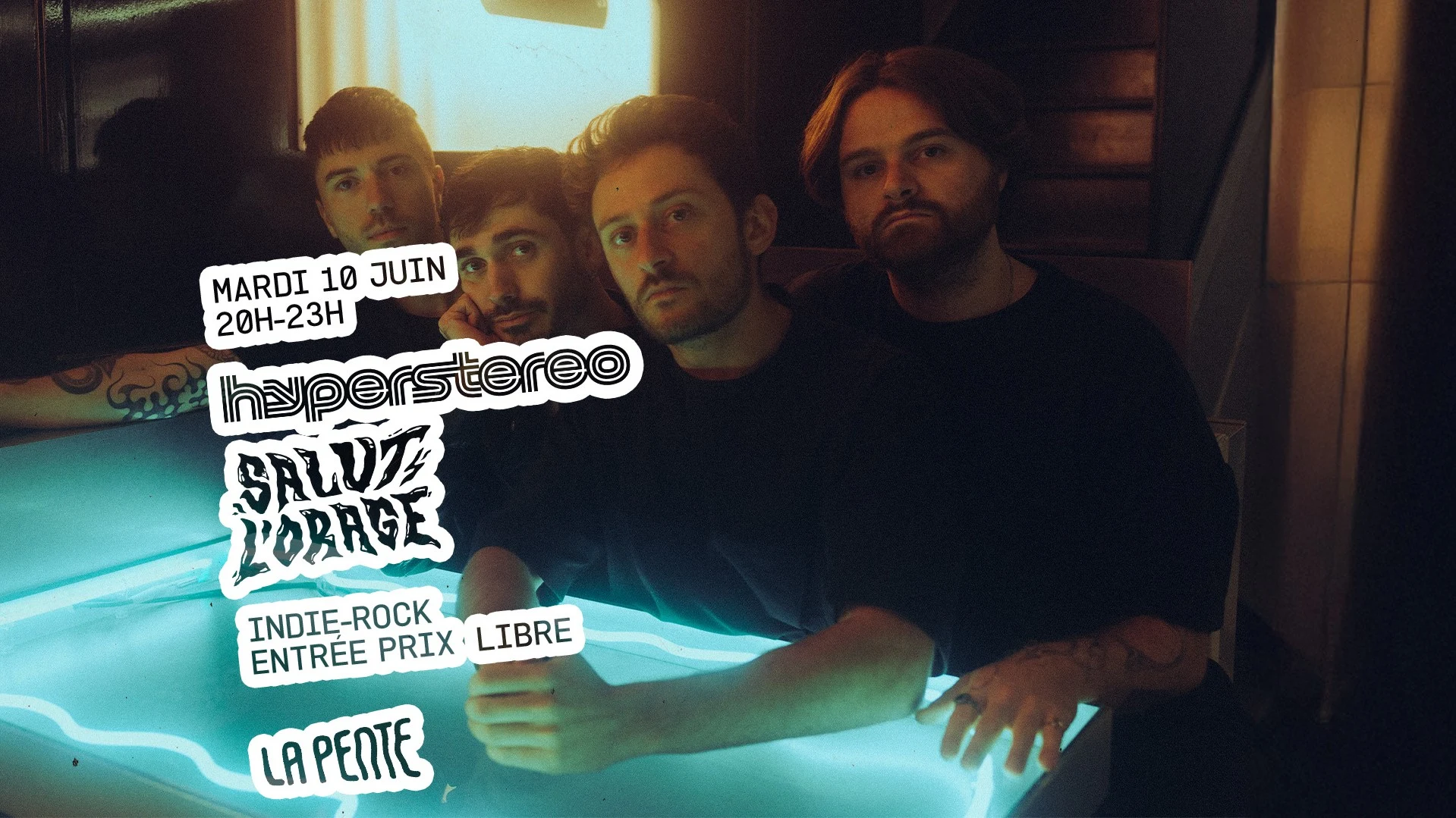 Release Party Hyperstereo W/ Salut L'orage À La Pente Cover