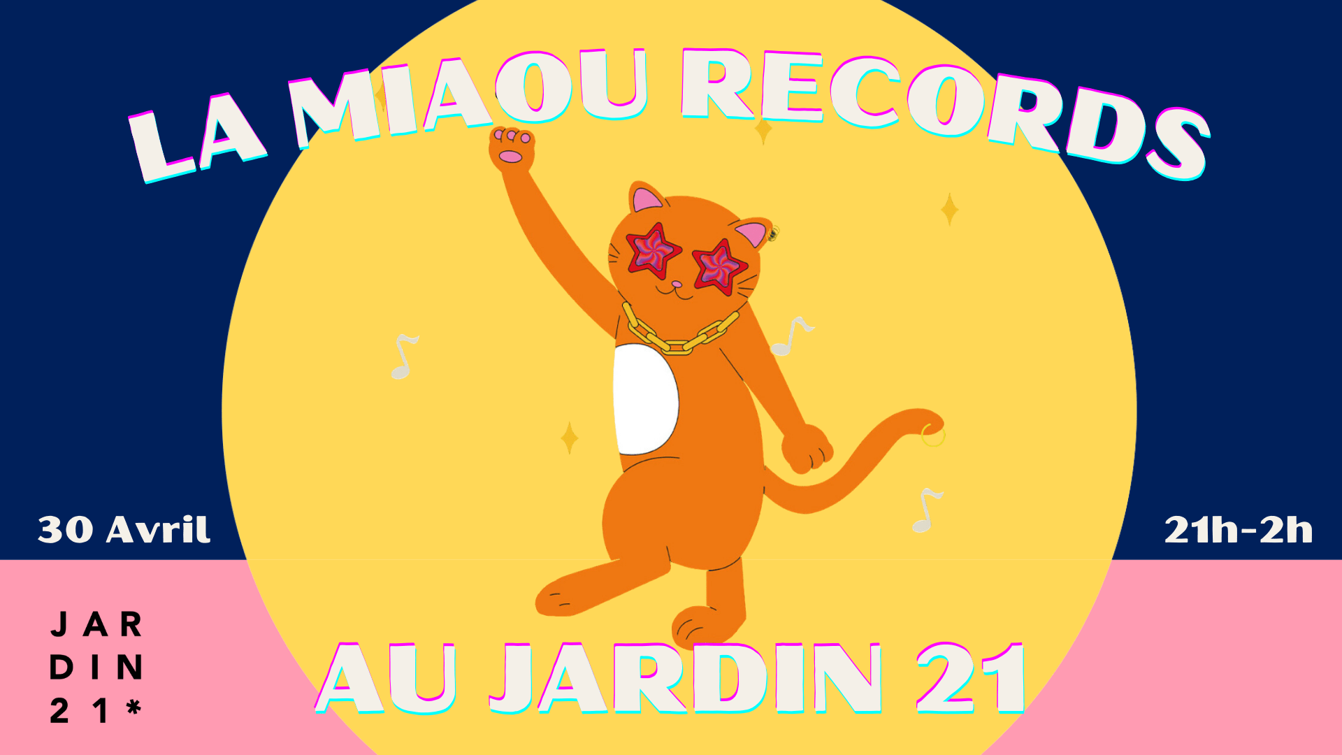 La Miaou Records X Jardin 21 - Dj Set Cover