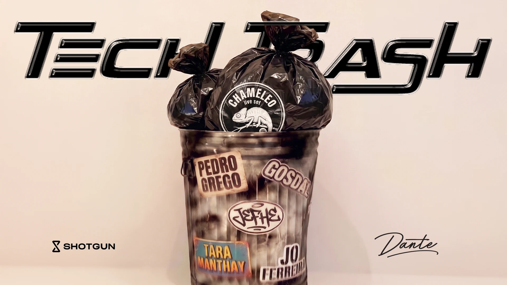 Tech Trash Com Chameleo Cover