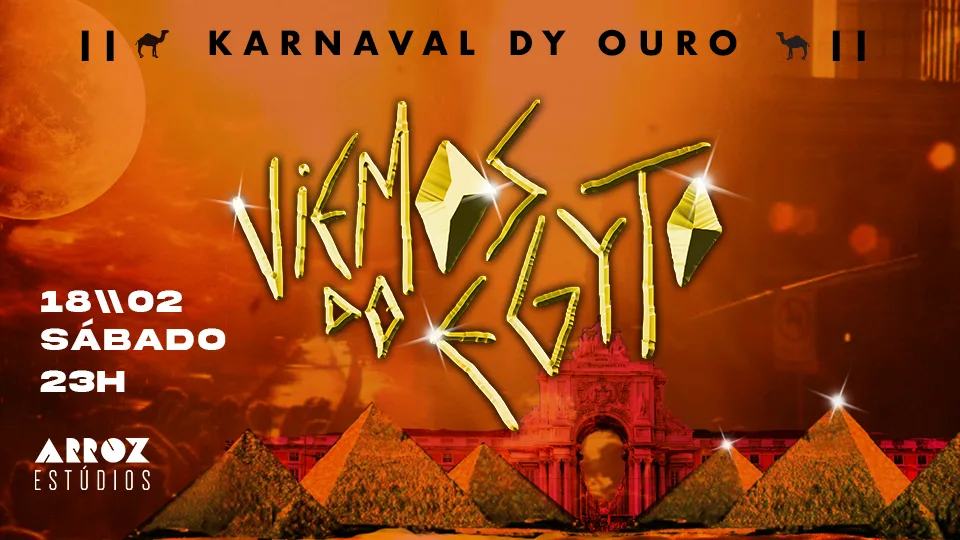Karnaval Dy Ouro Viemos Do Egyto Cover