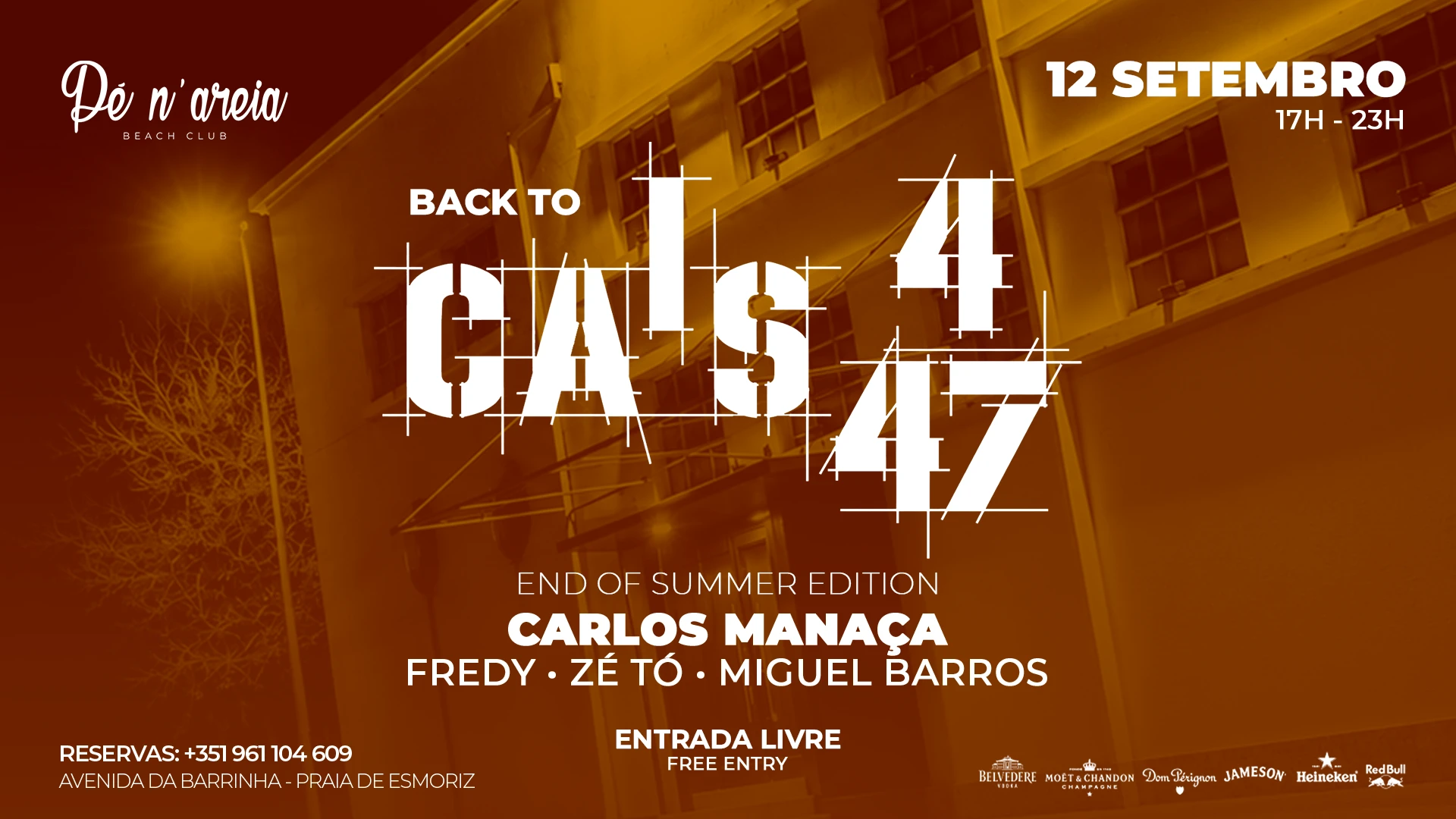 Back To Cais 447 · Pé N' Areia Cover
