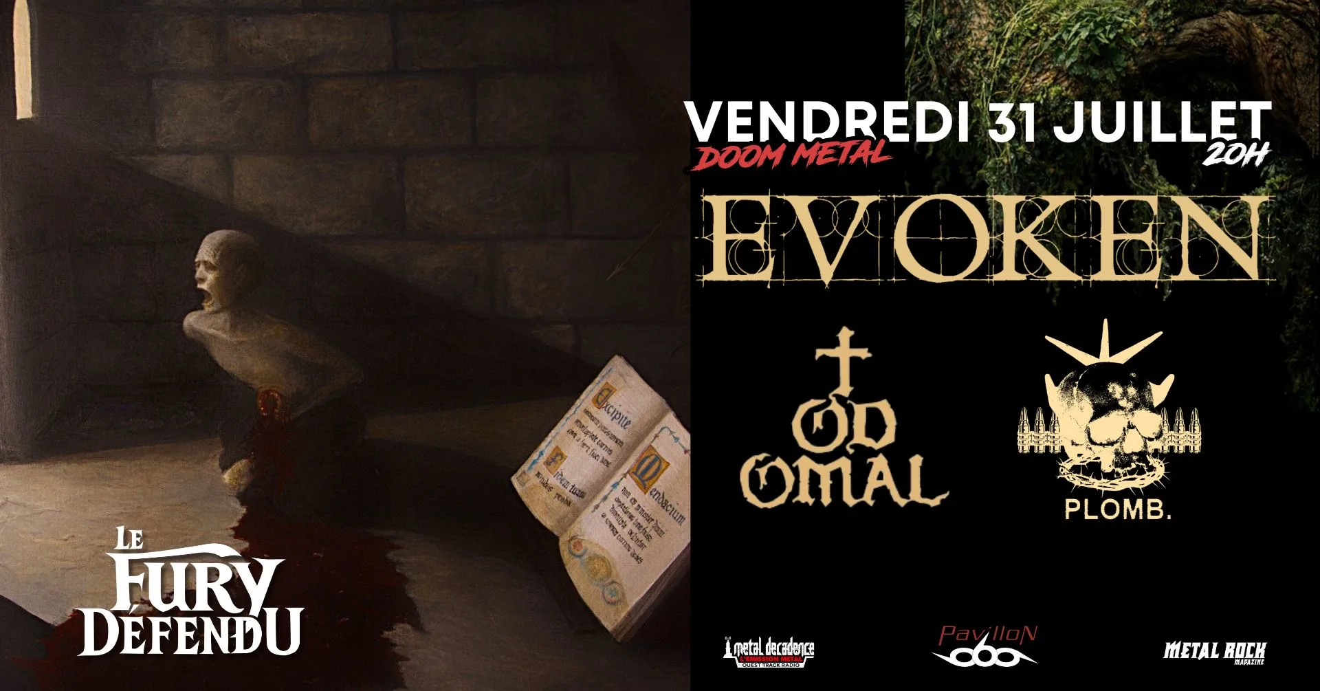 Evoken / Todomal / Plomb. Cover