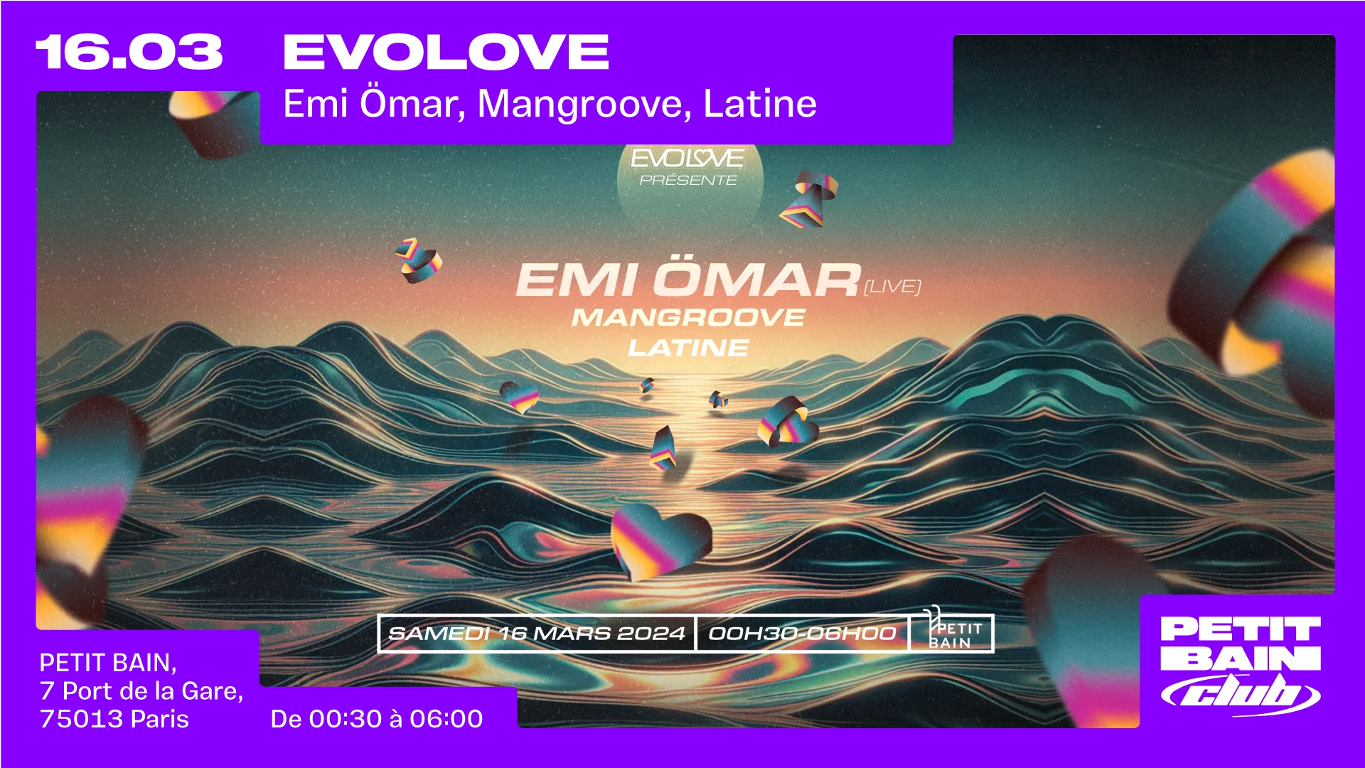 Evolove Invite Emi Ömar Cover