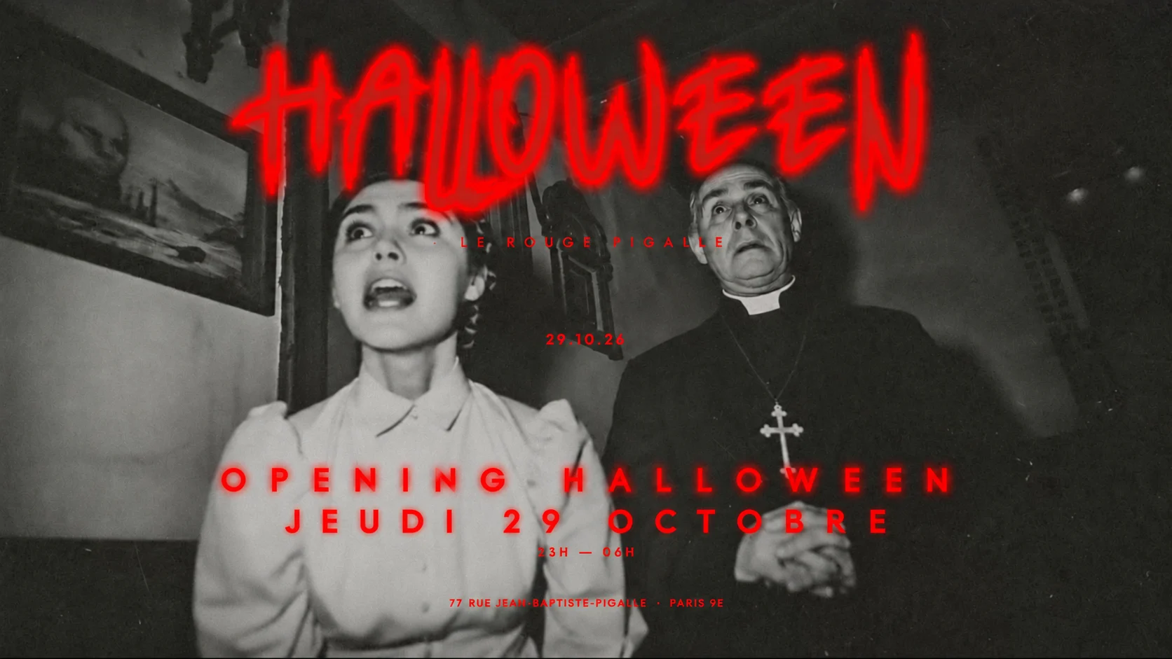 Halloween Opening — Le Rouge — Jeudi 29 Octobre Cover
