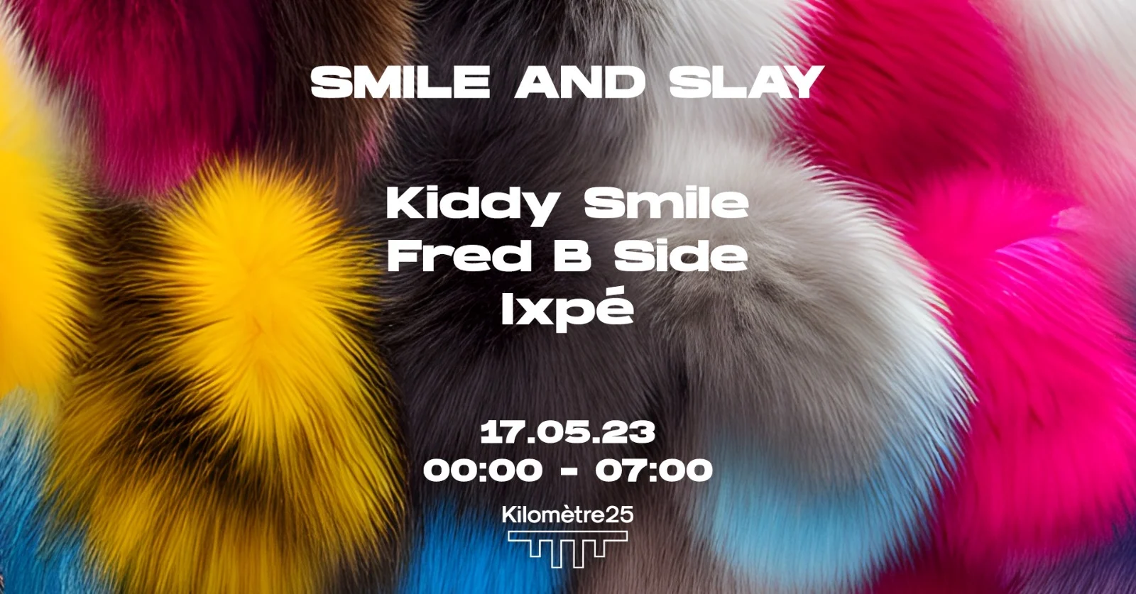 Km25 Présente Kiddy Smile : "Smile And Slay" Cover