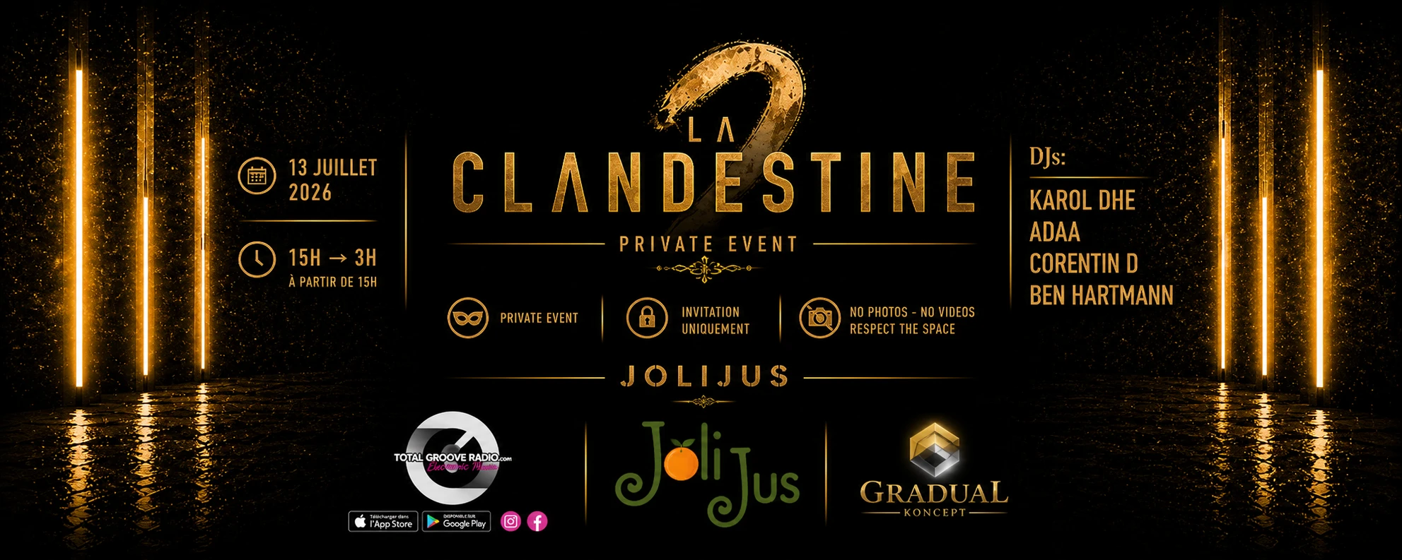 La Clandestine 2 Cover