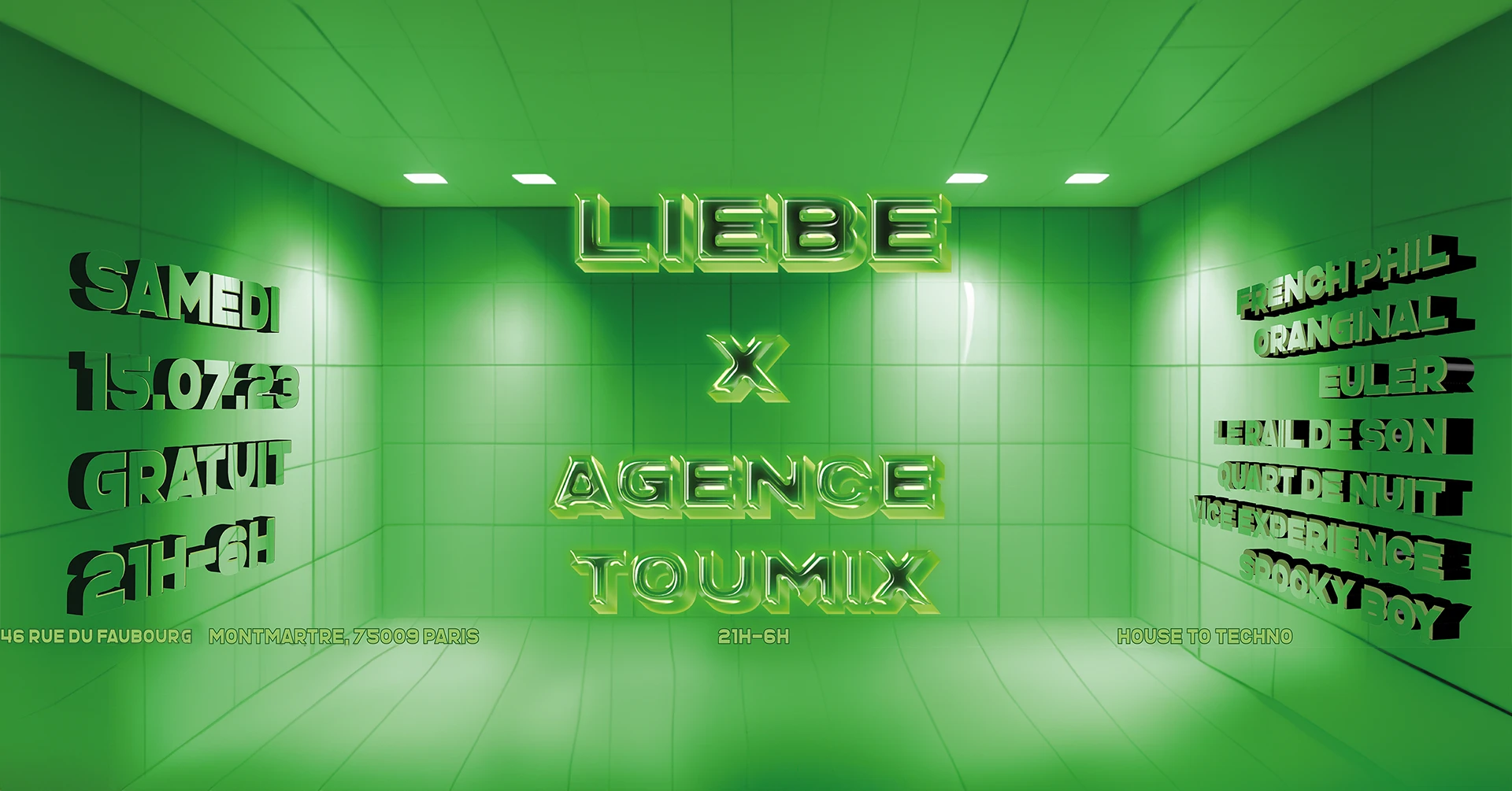 L'after De La Teuf Nationale W/ Agencetoumix • Liebe Cover