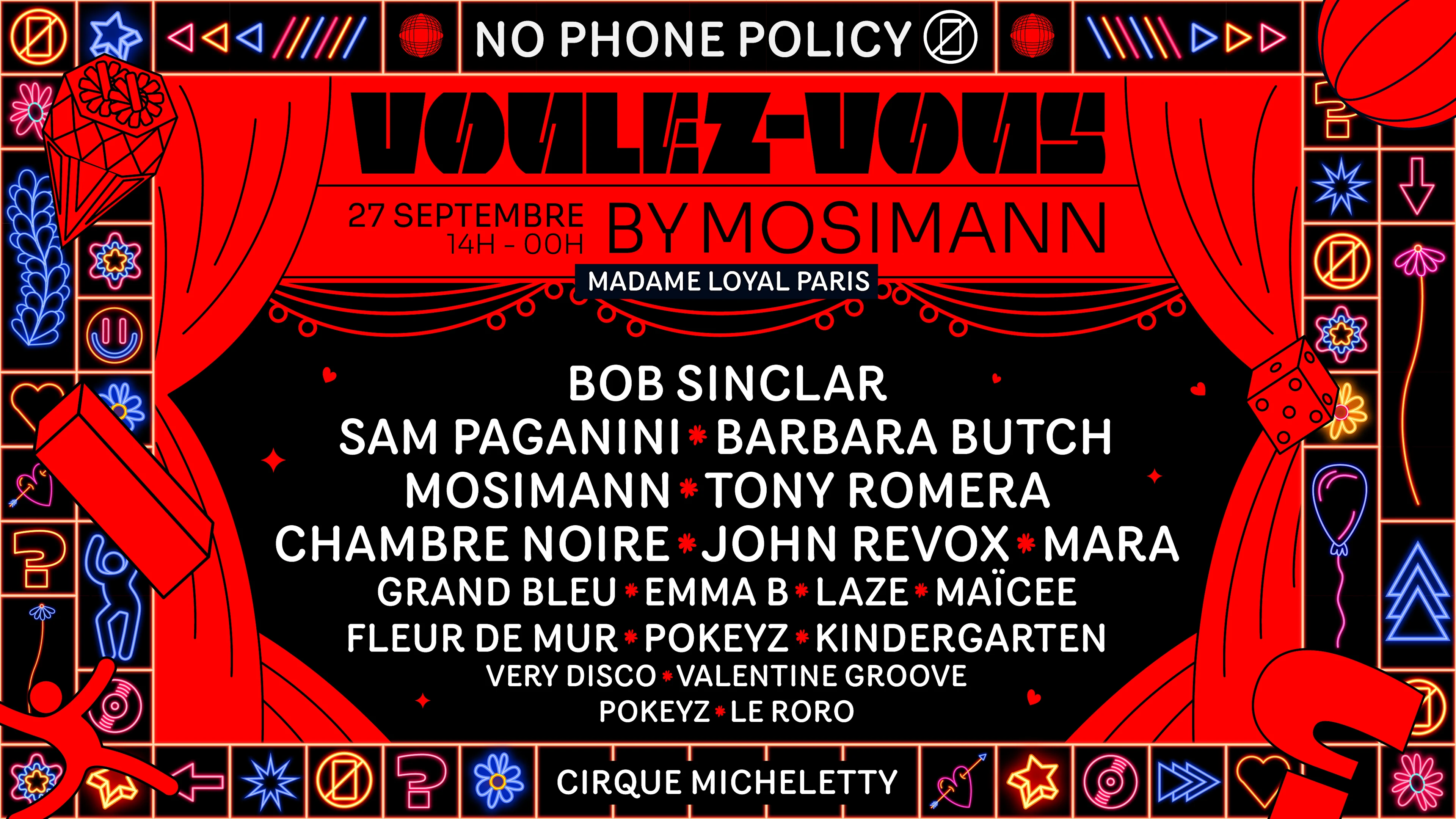 Madame Loyal X Voulez Vous : Bob Sinclar, Mosimann & More Cover