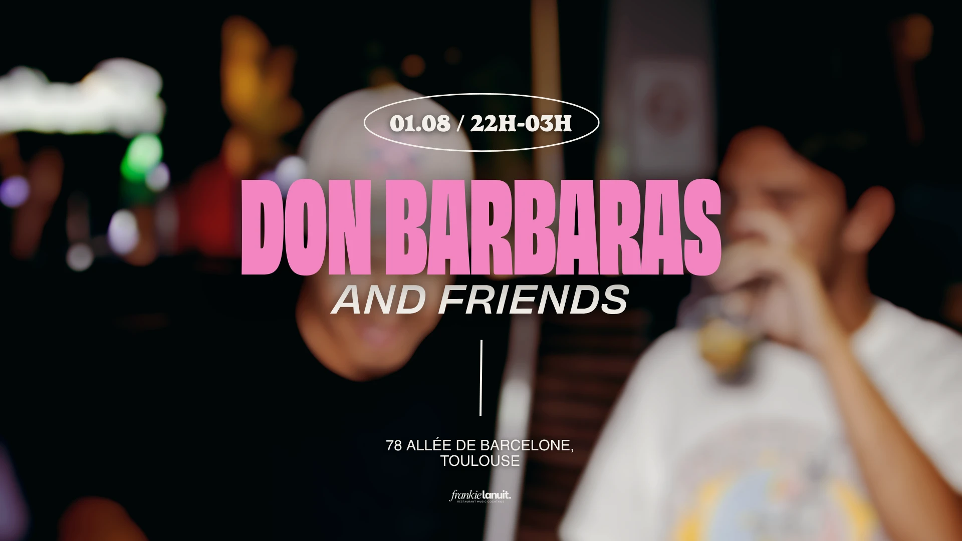 Don Barbaras And Friends By Frankie La Nuit Cover