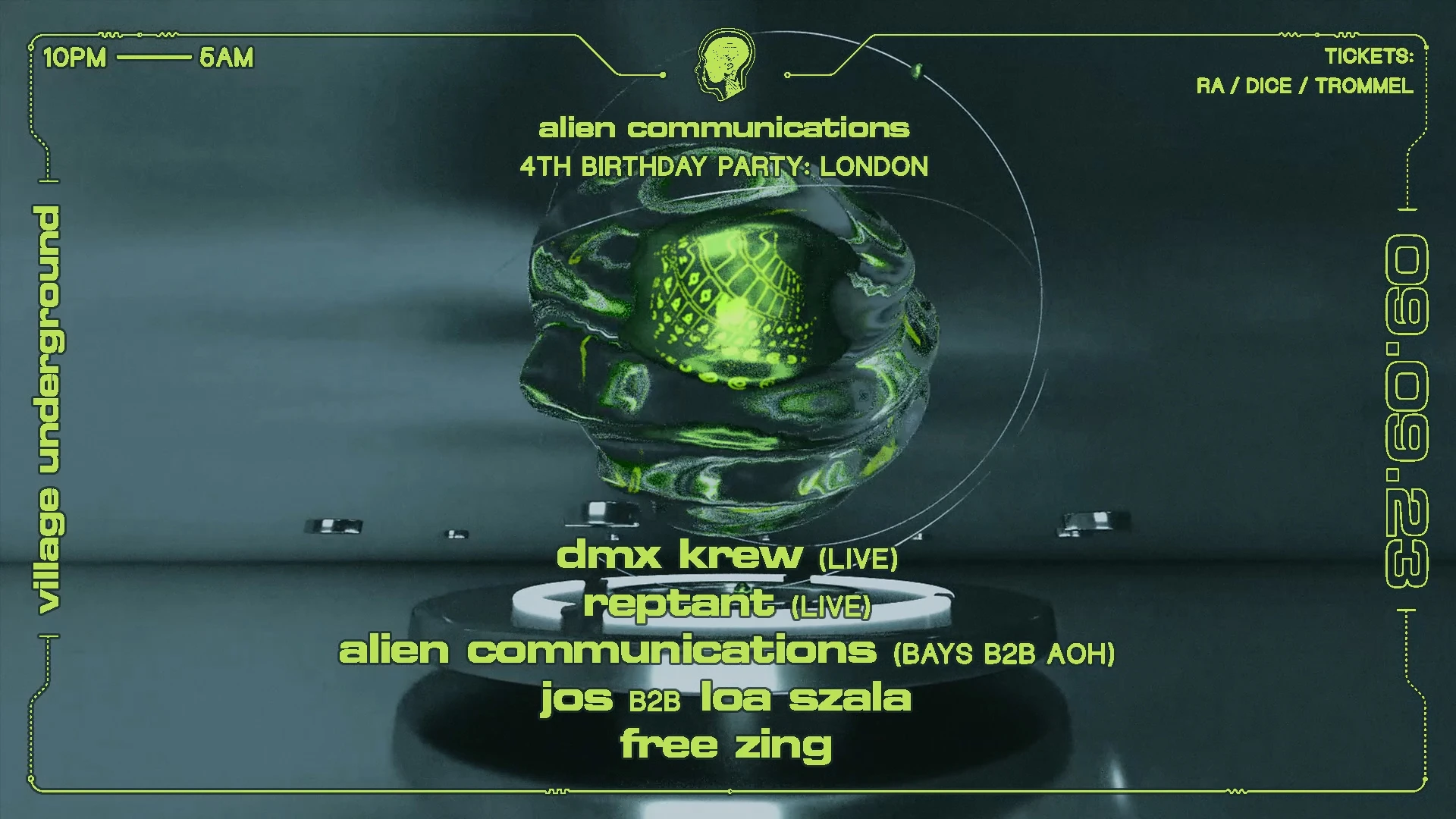 Ac 4th Birthday: Dmx Krew Live, Reptant Live & More Cover