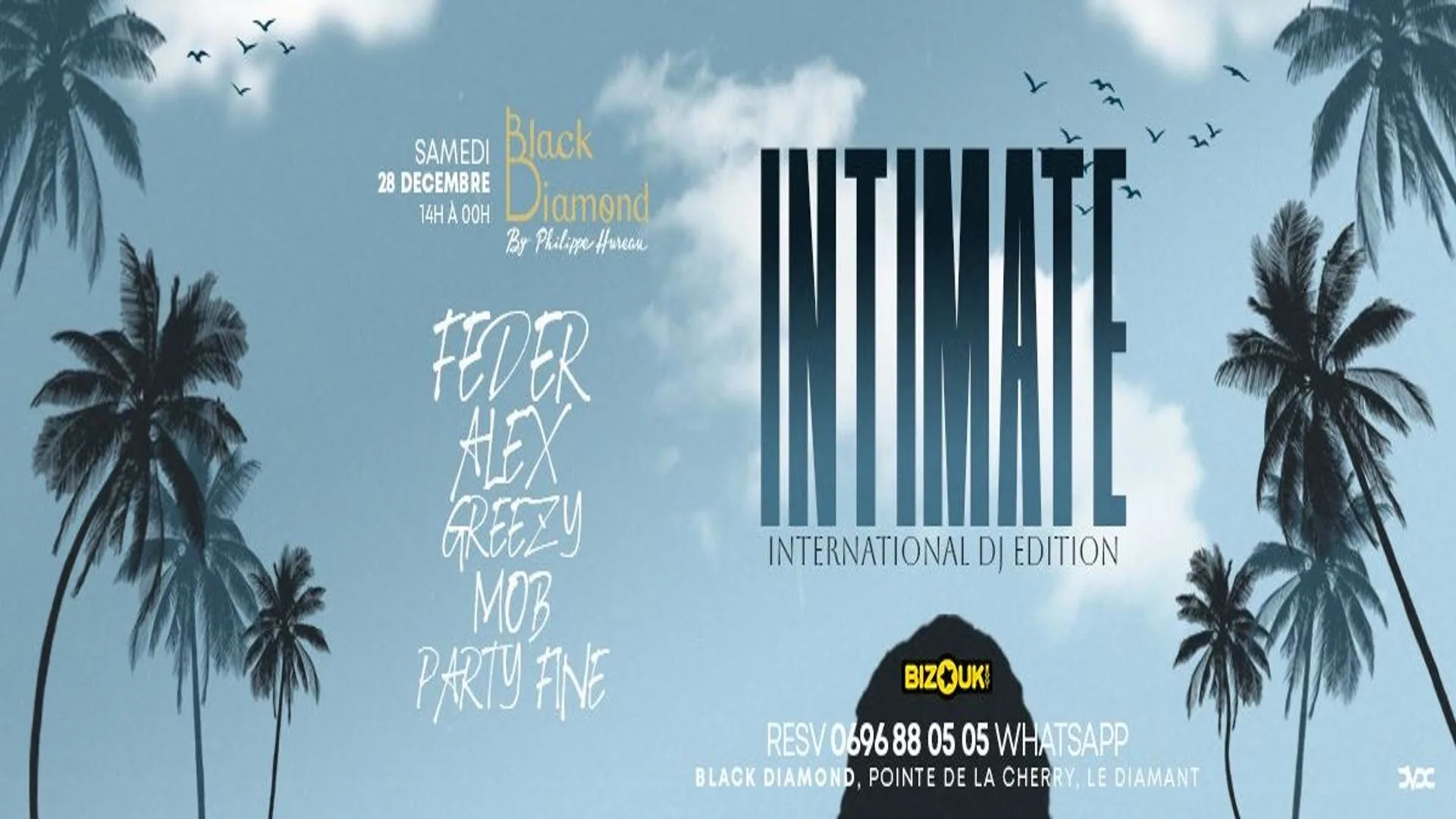 Intimate W / Feder - Alex (Sxm) - Greezy - Mob - Party Fine Cover