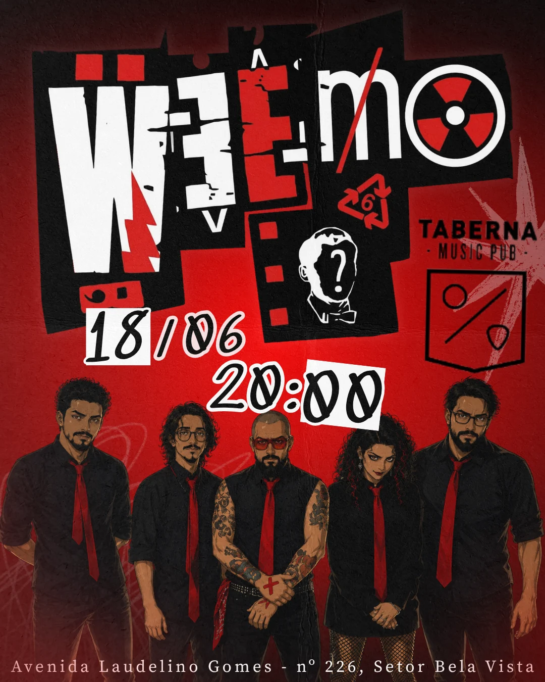 Weemo No Tabernapub Cover