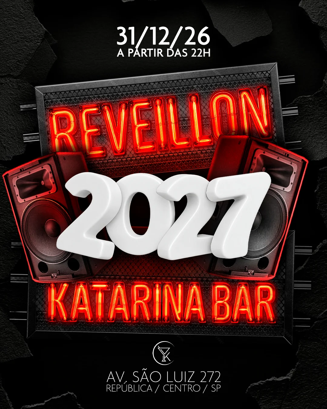 Réveillon 2026/2027 No Katarina Bar! Cover