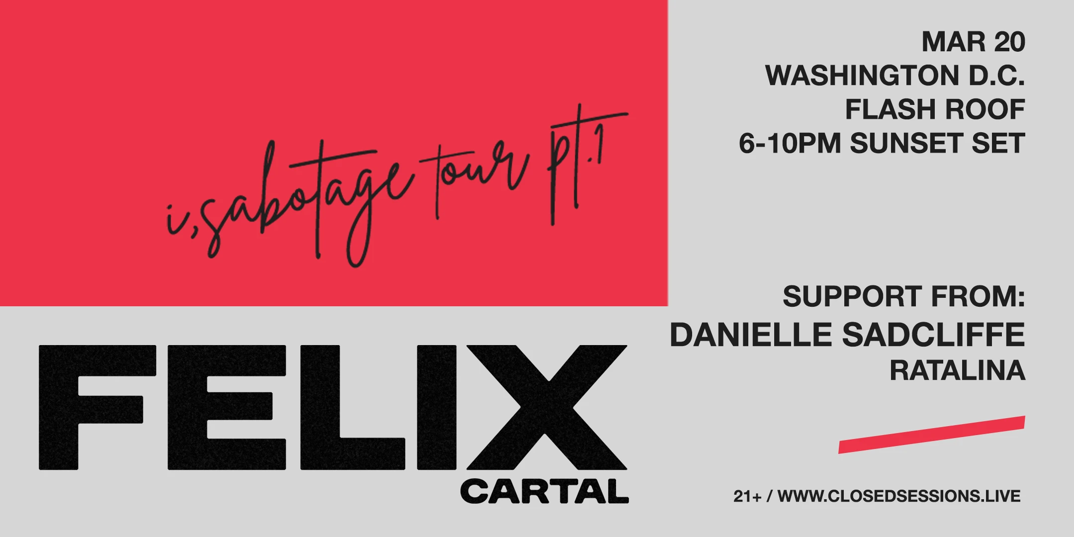 Felix Cartal @ Flash Roof Cover