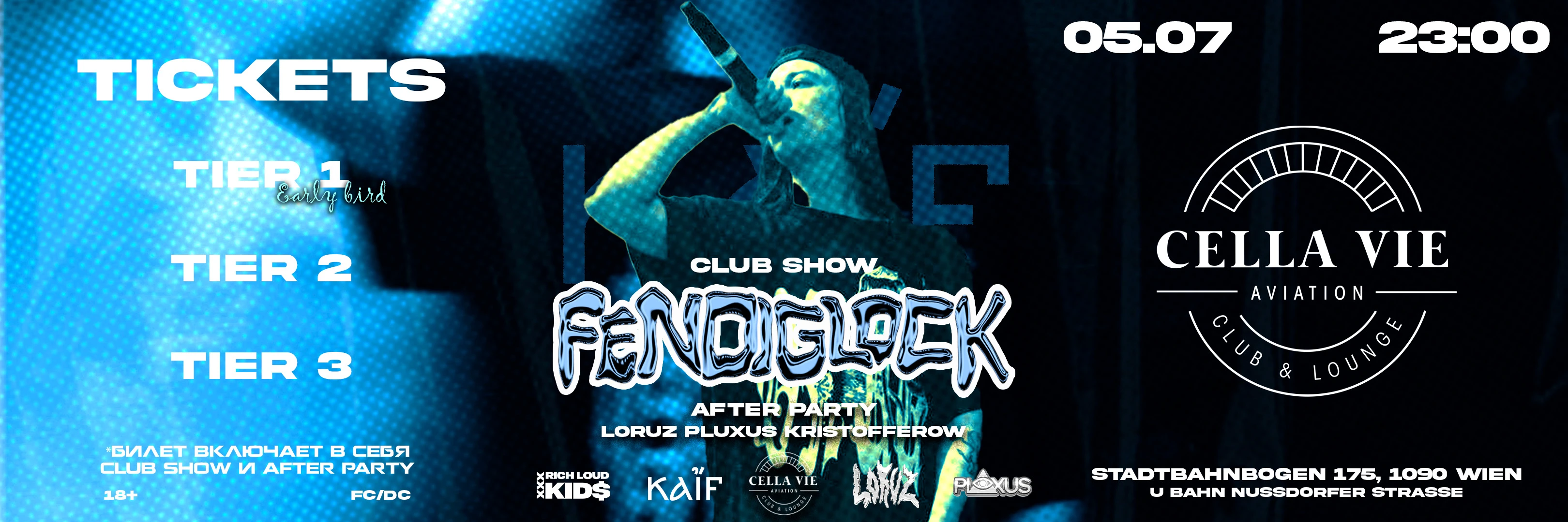 Fendiglock Club Show Kaif X Rich Loud Kids Cover