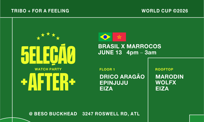 For A Feeling X Tribo Presents Brazil Vs Morocco Cover