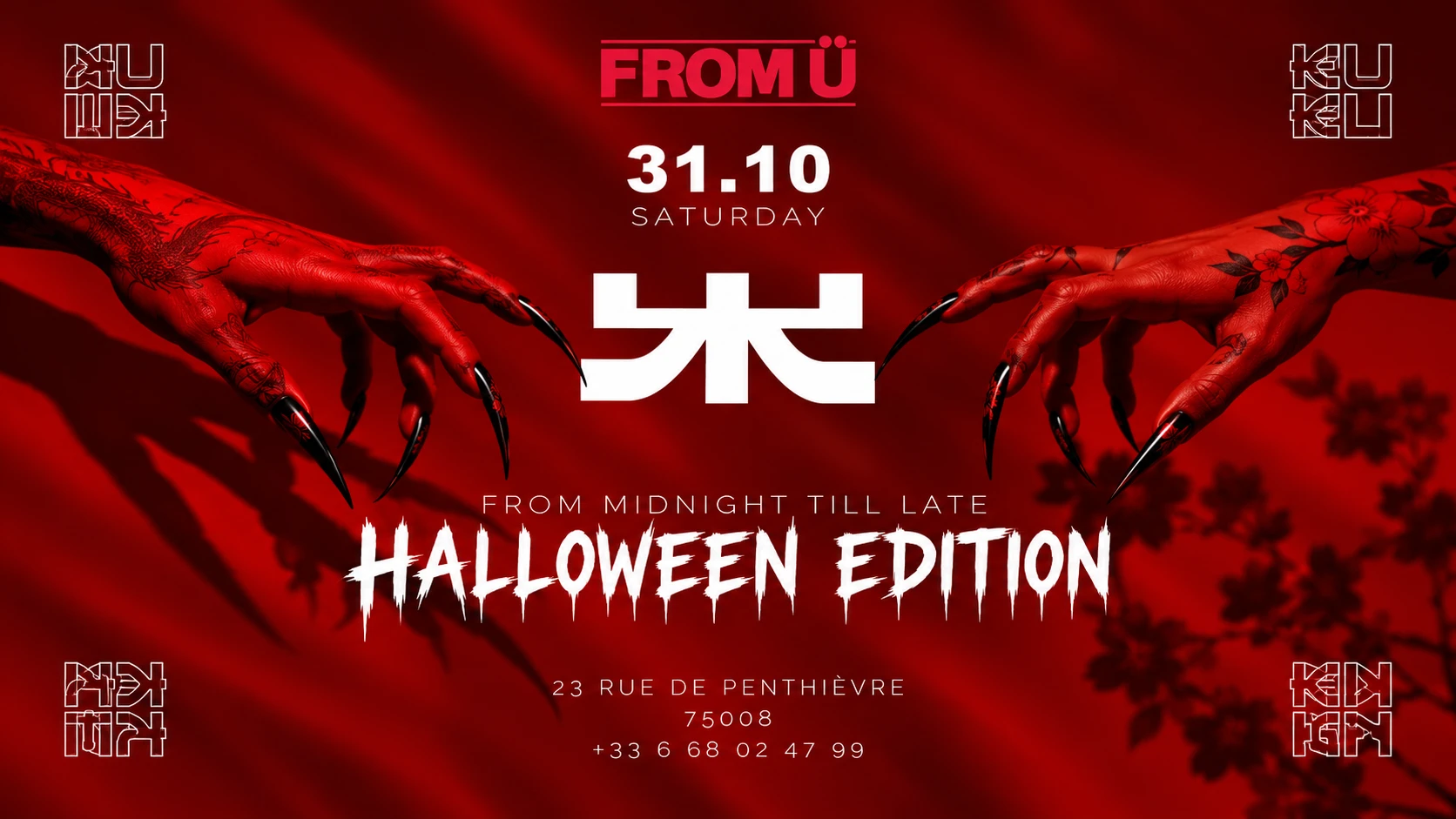 Kuku Paris X From Ü - Halloween Edition 31.10 Cover