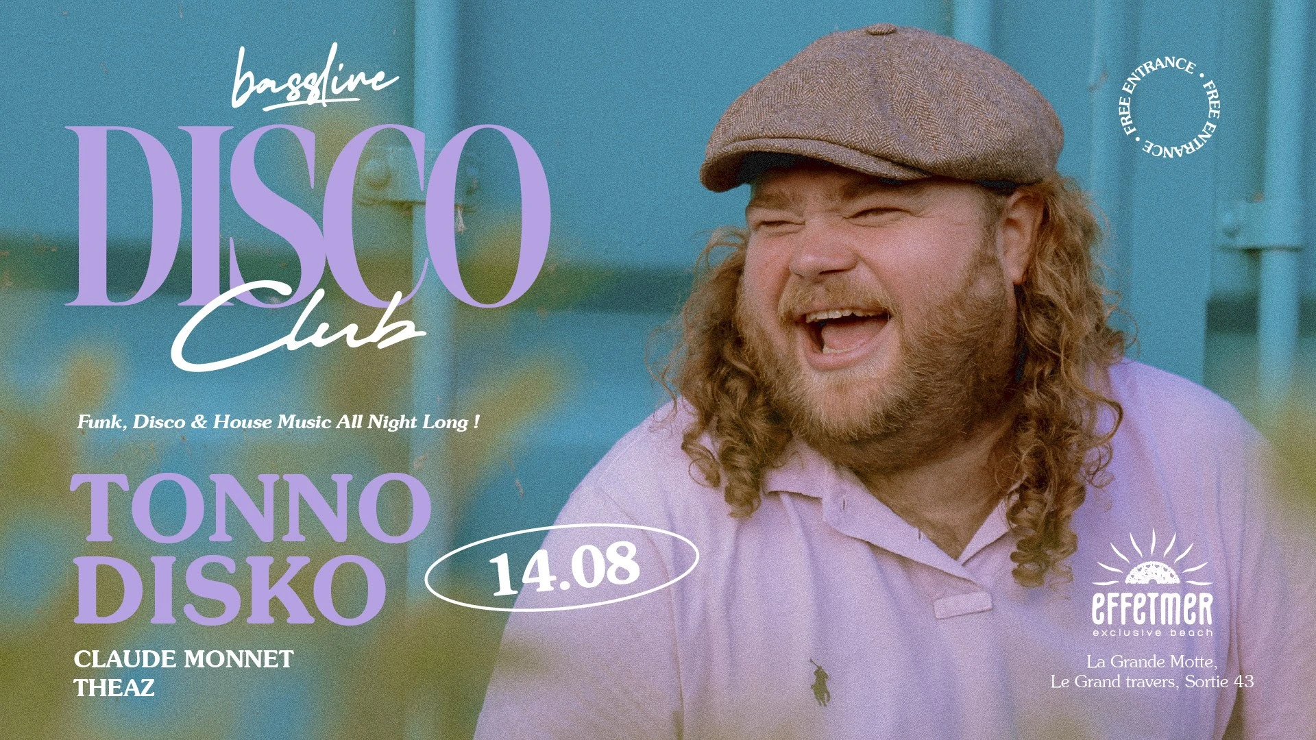 Disco Club By Bassline Party Tonno Disko X Effet Mer Cover