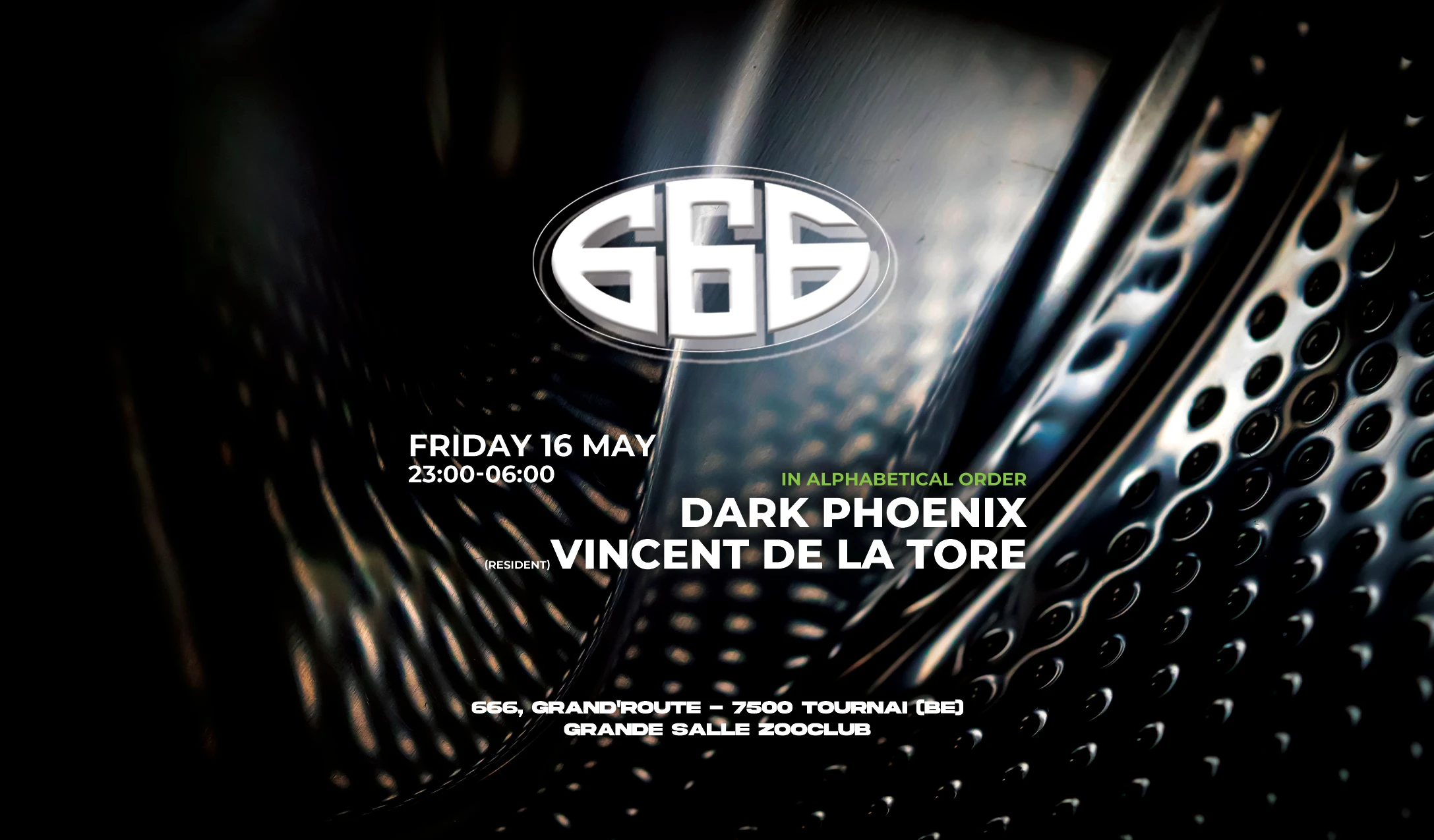 666 Presents Dark Phoenix, Friday 16 May 2025 Cover
