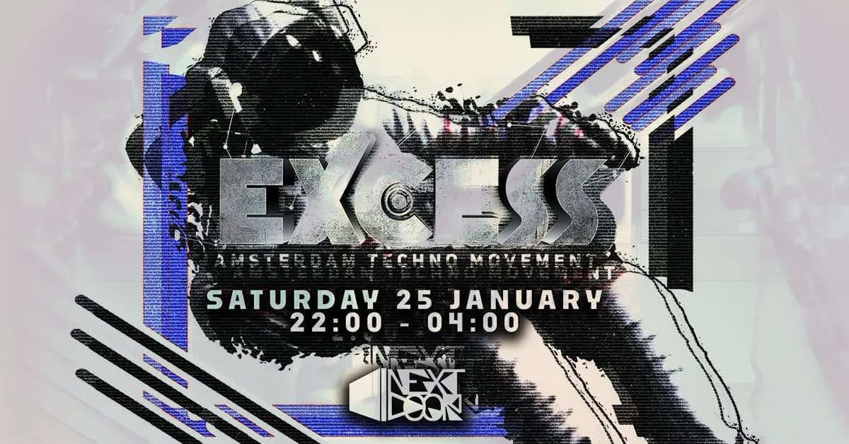 Excess: Techno / Next Door Amsterdam Cover