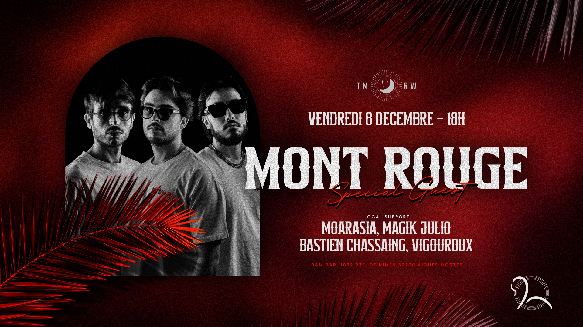 Mont Rouge X Bam Aigues Mortes Cover