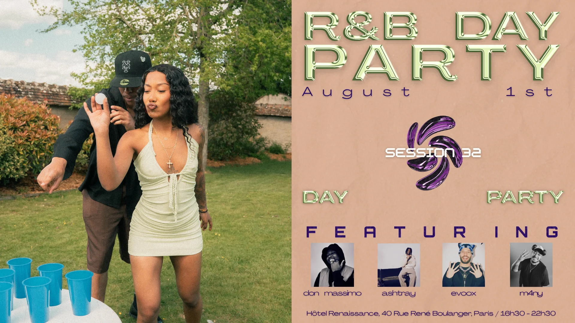 Session 32 R&B Day Party Cover