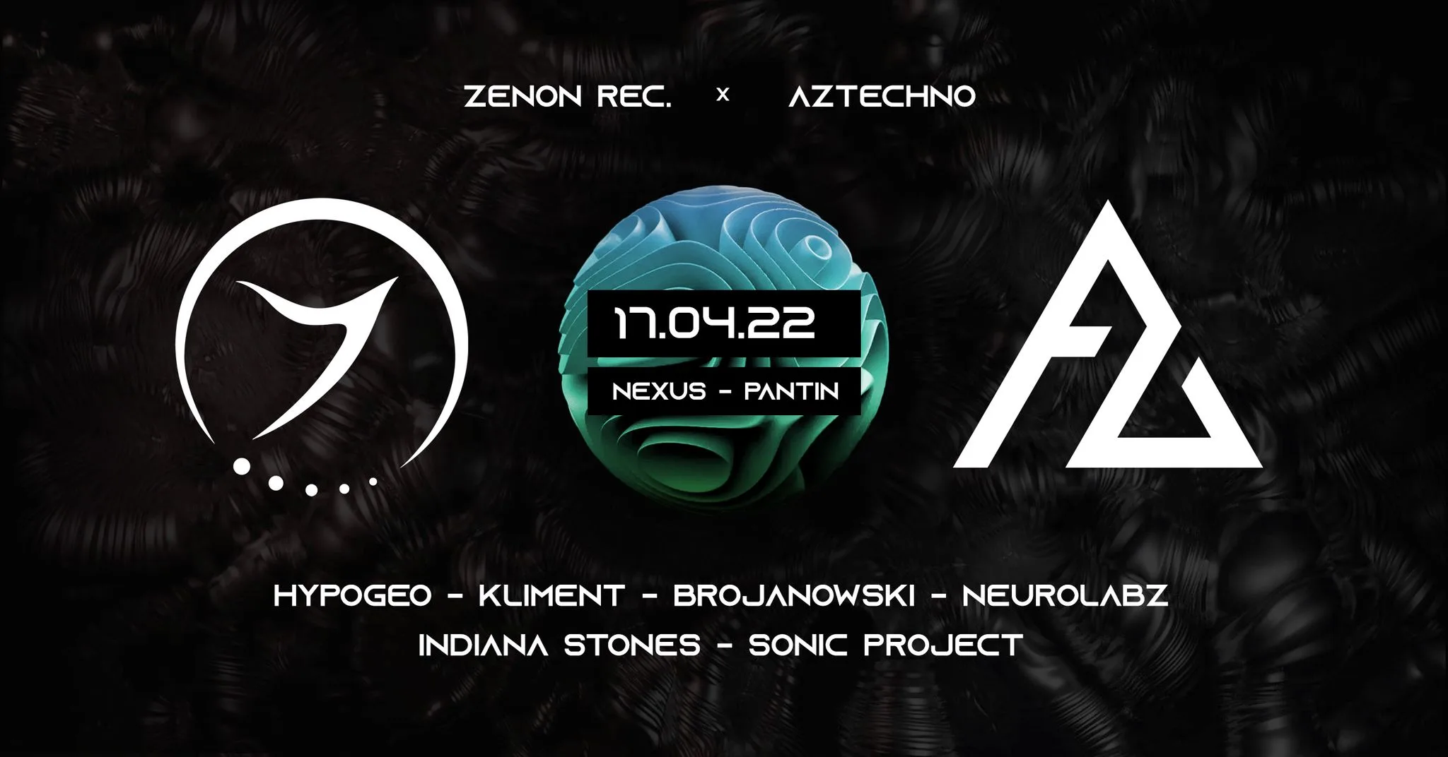 Aztechno Invite Zenon Records Cover