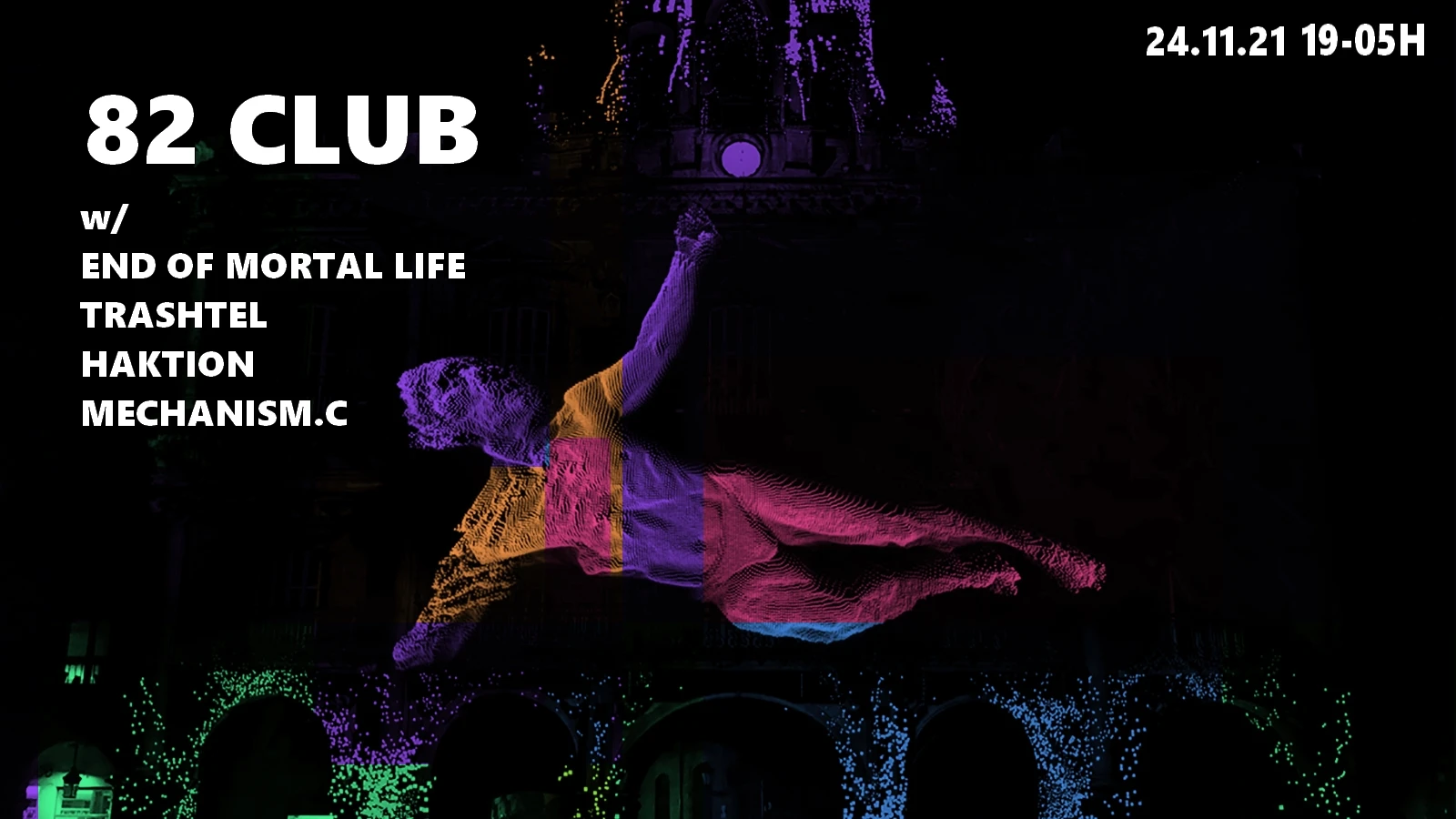 82 Club /W End Of Mortal Life , Haktion , Trashtel & Mechanism.C Cover