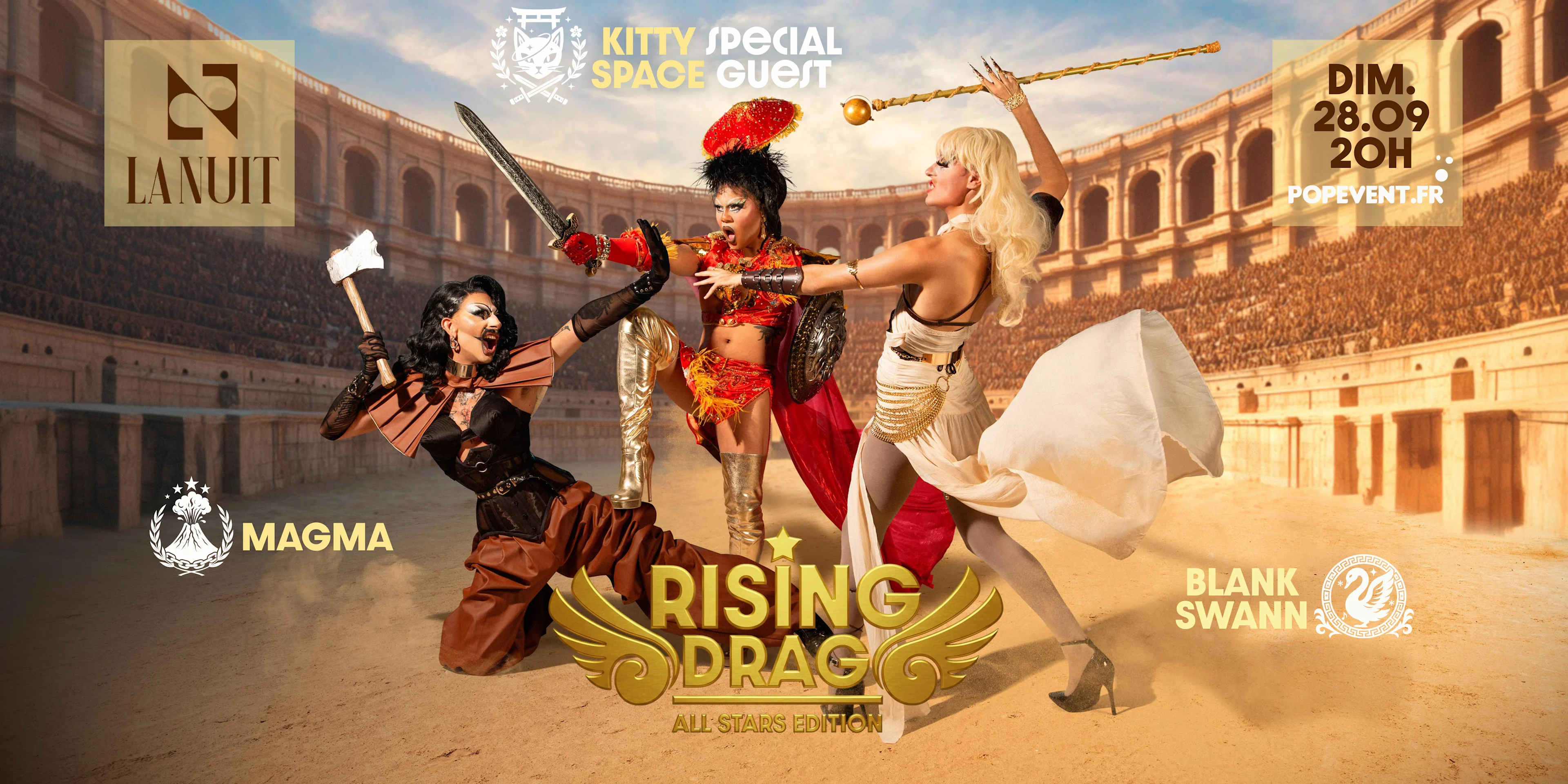 Rising Drag - All Stars Opening Cover