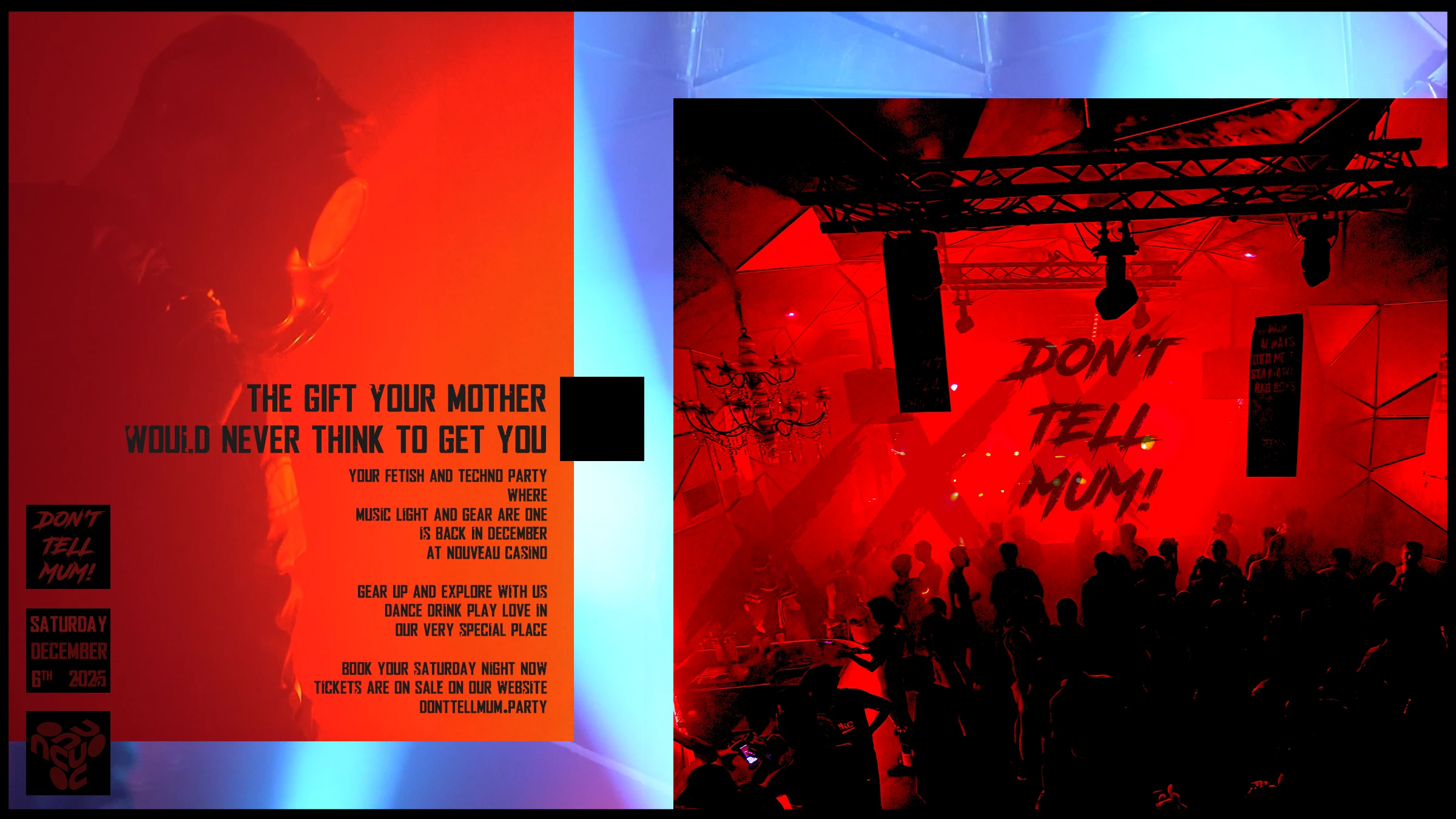 Don't Tell Mum! [December-25] Cover