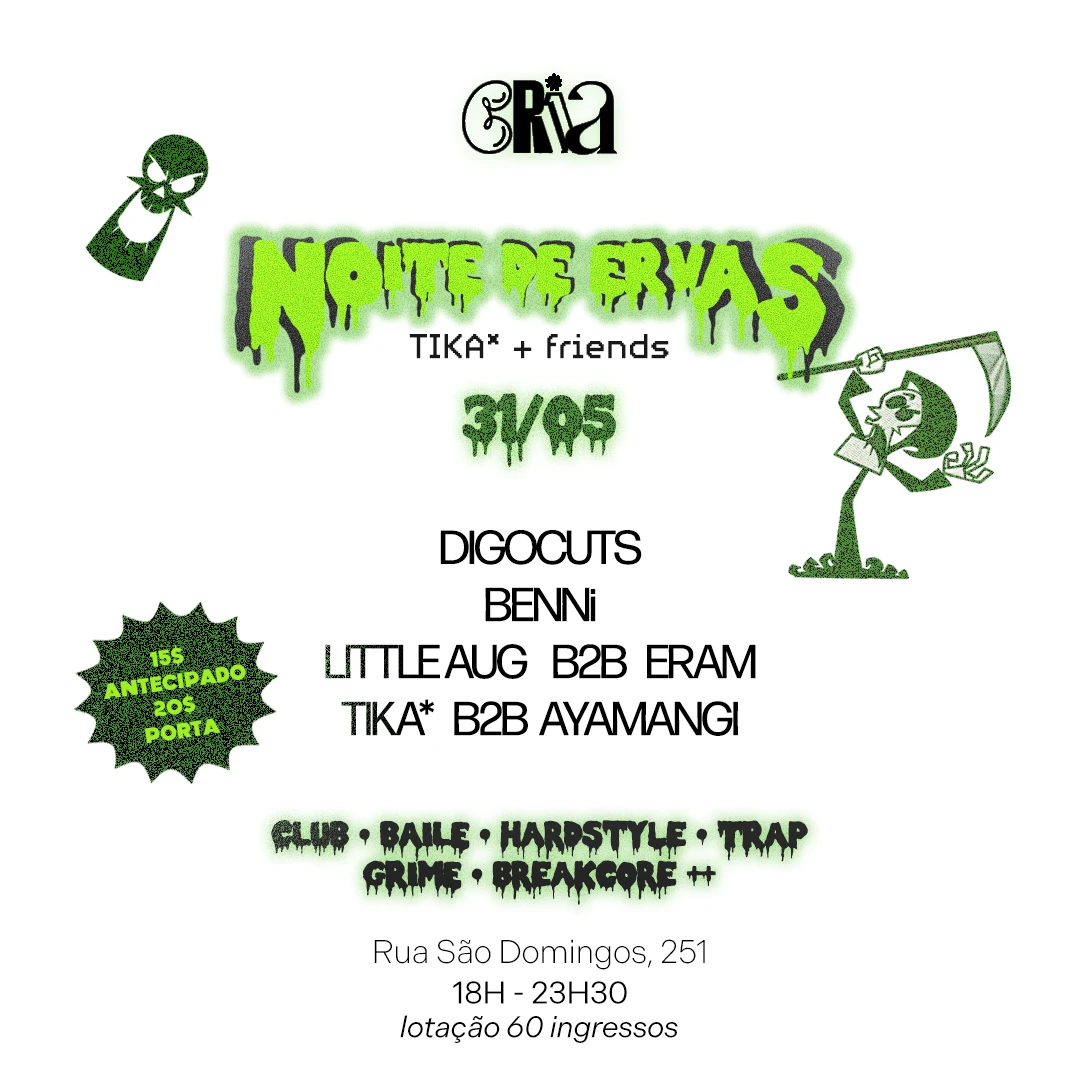 Noite De Ervas Tika + Friends Cover