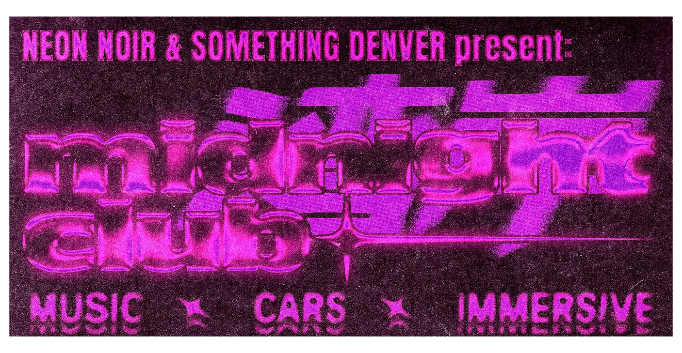 Neon Noir & Something Denver: Midnight Club Cover