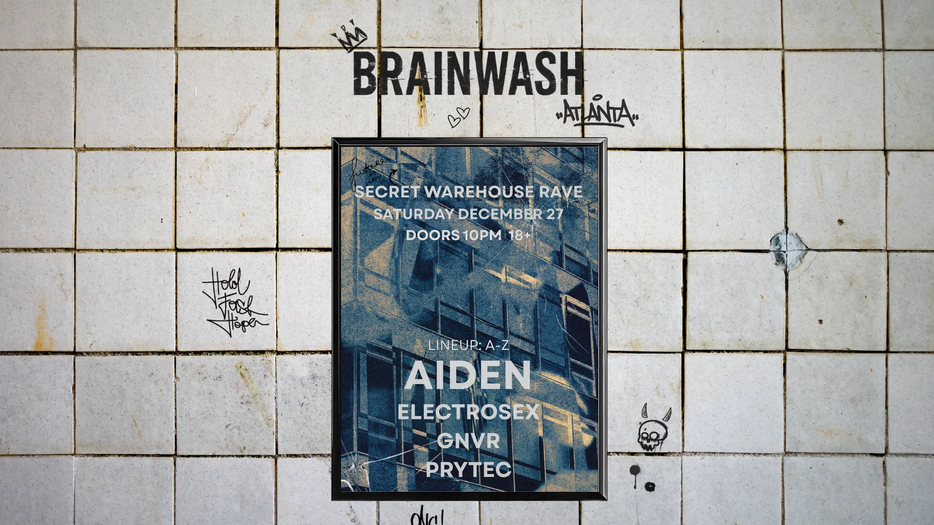 Brainwash Presents: Aiden Cover