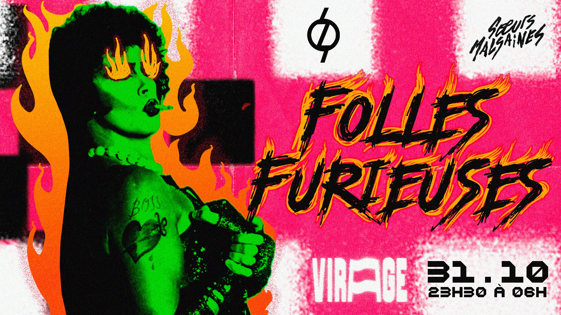 Soeurs Malsaines X Interieur Queer : Folles Et Furieuses Cover