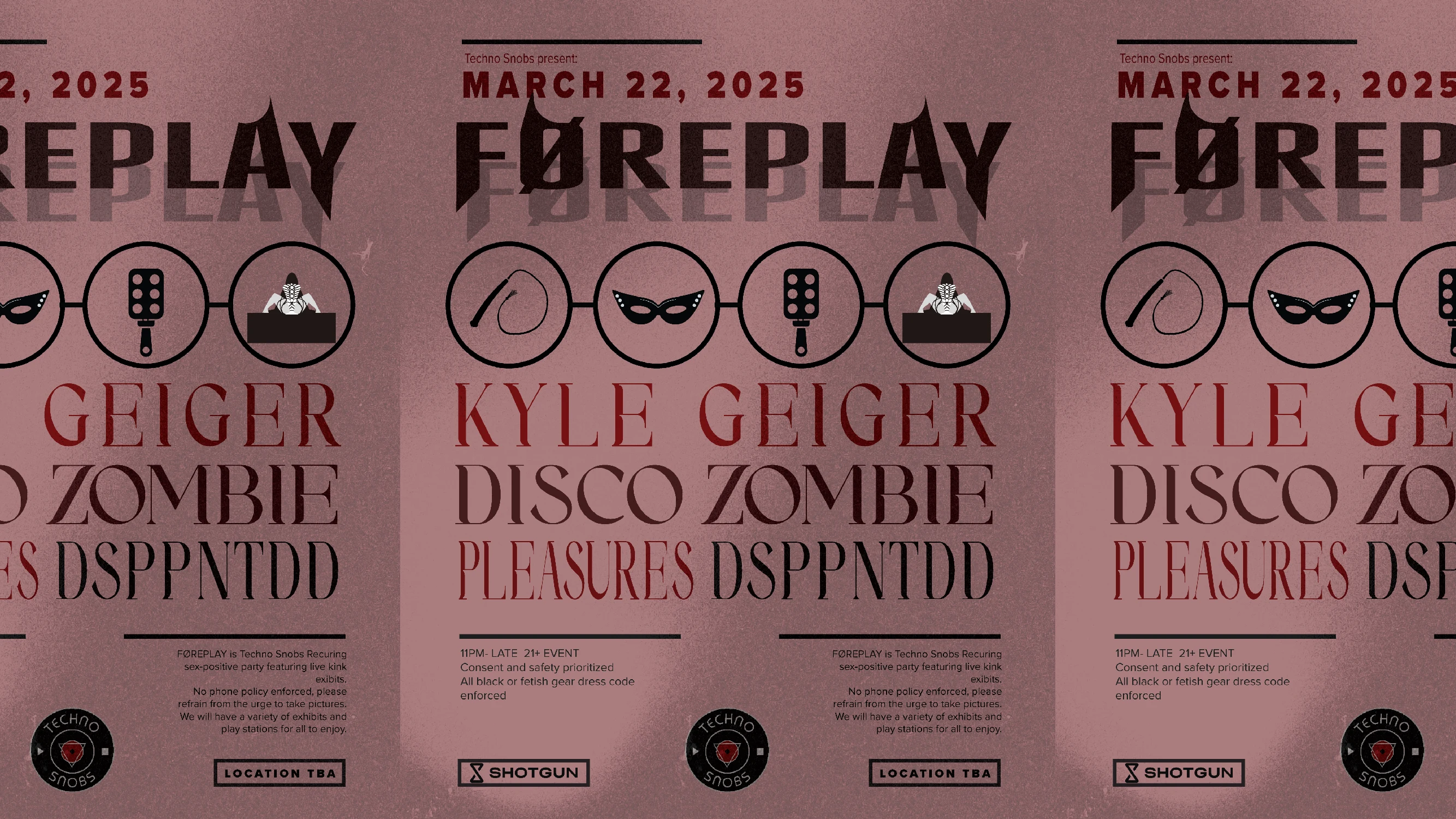 Techno Snobs Presents: Føreplay [Feat. Kyle Geiger] Cover