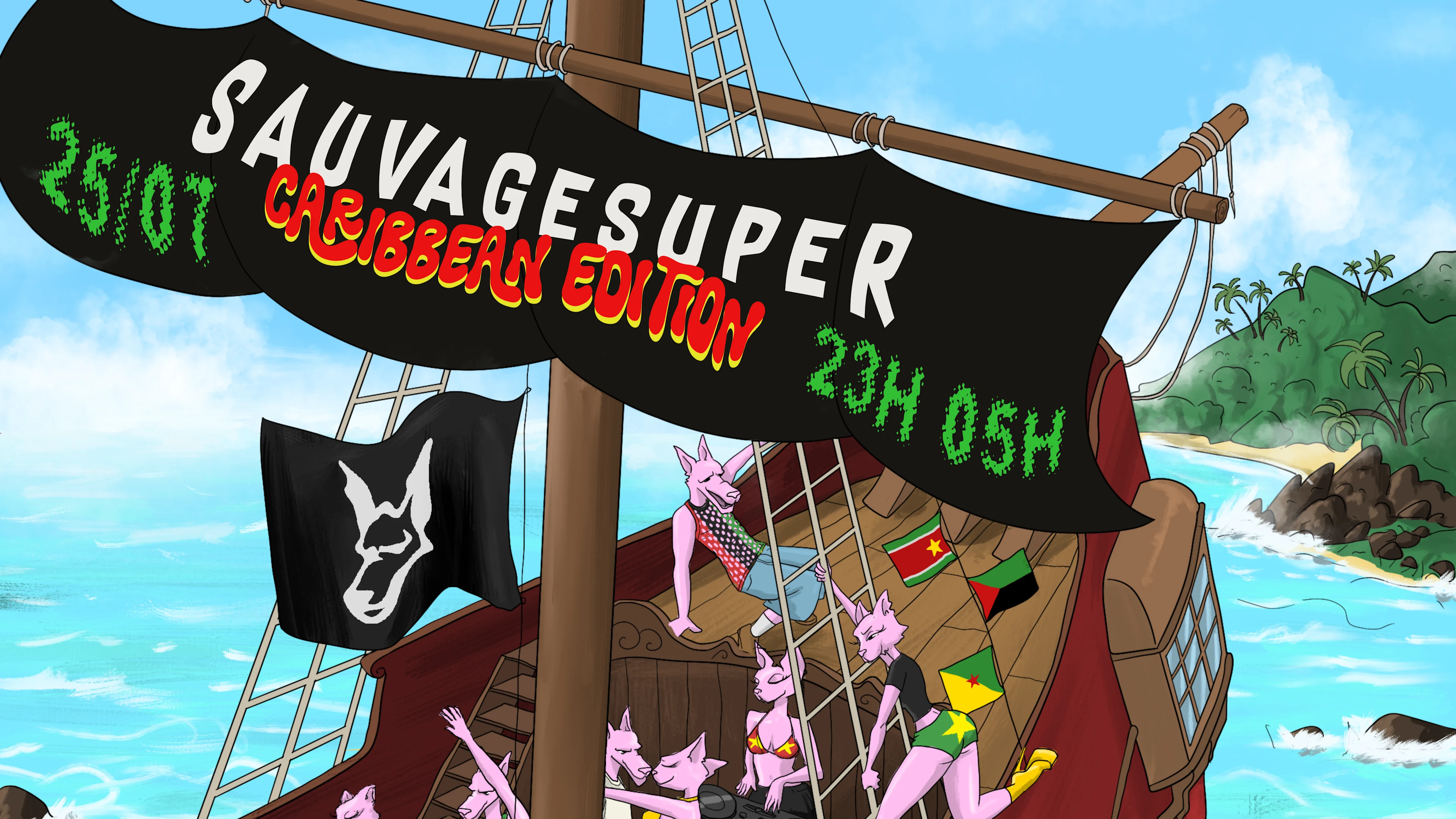 Sauvagesuper X Bateau Phare Caribbean Edition Cover