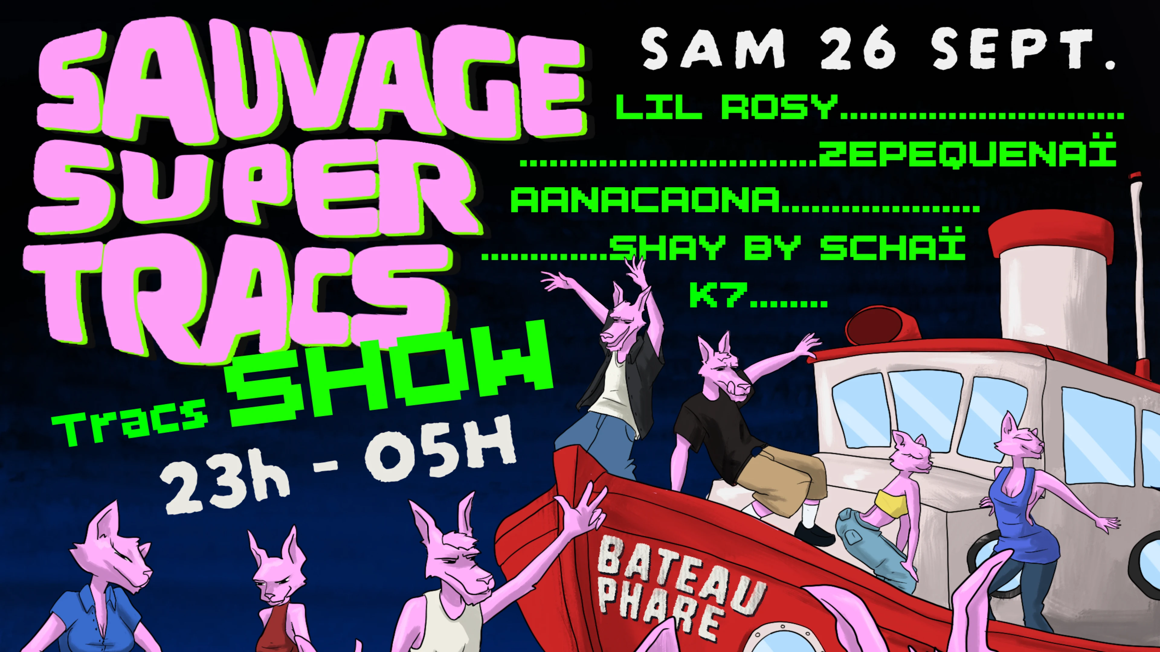 Sauvagesuper Tracs Cover