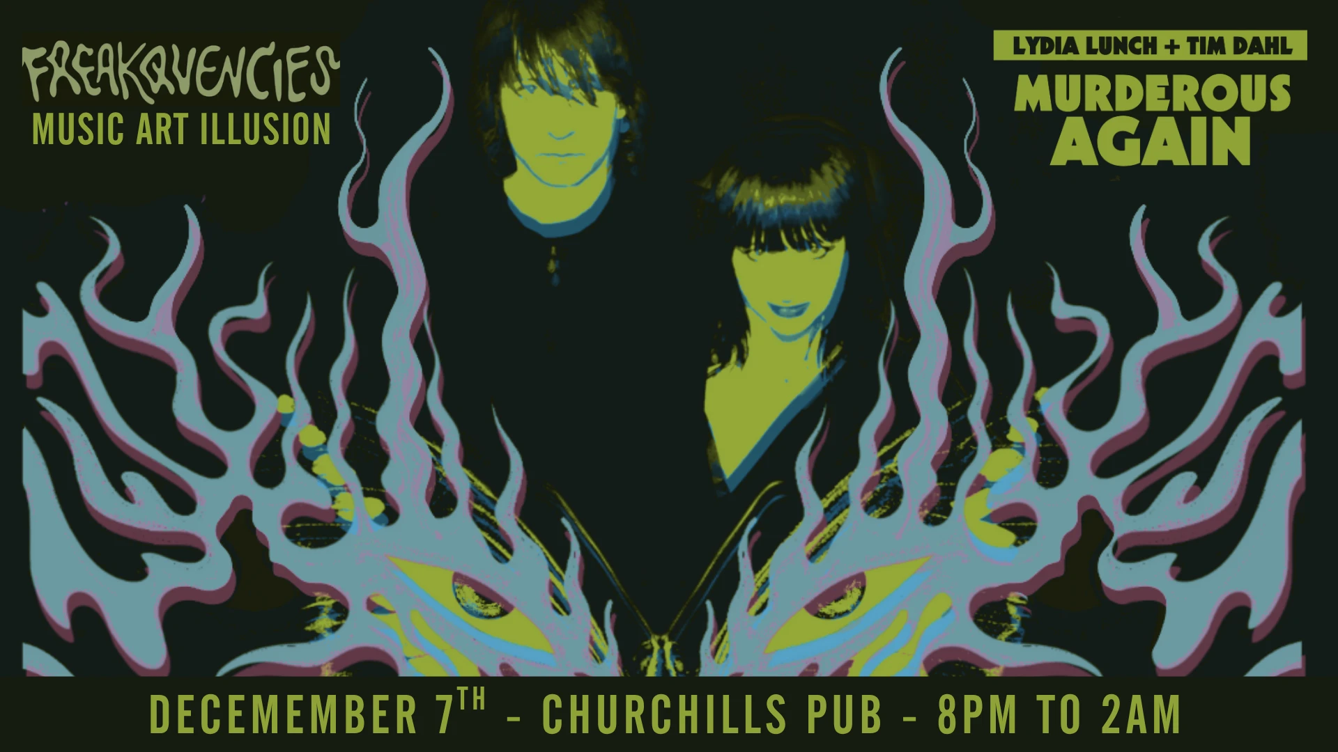 Freakquencies With Lydia Lunch/Tim Dahl Cover