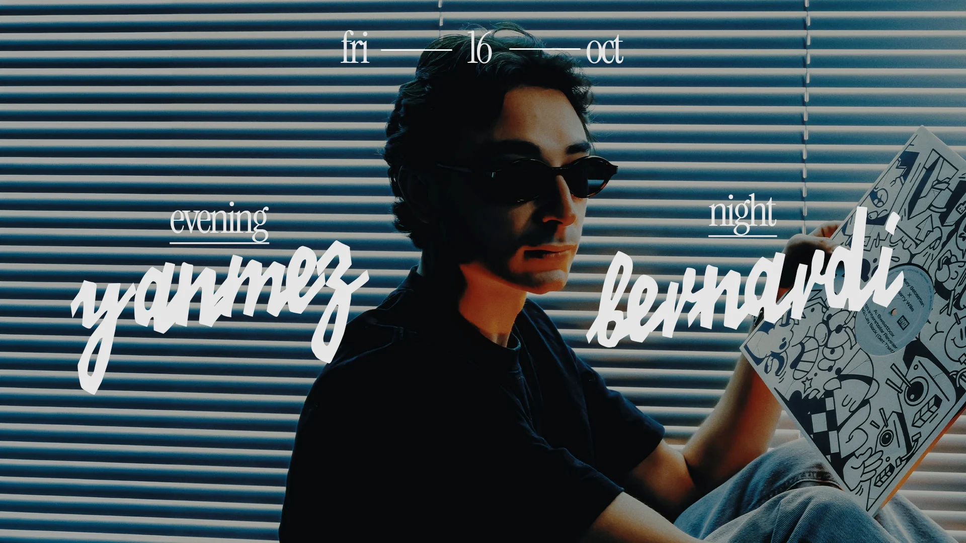 Vinyles All Night Long : Bernardi + Yanmez Cover